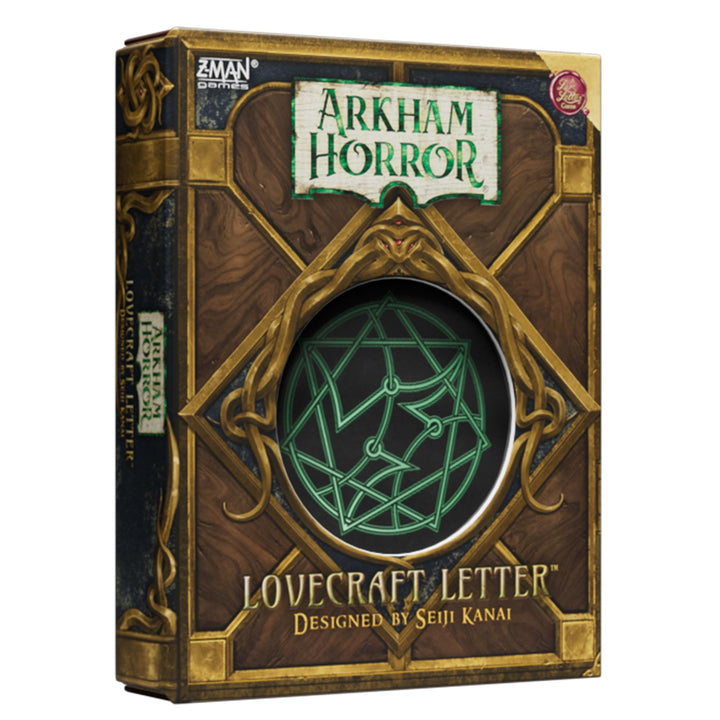 Z-Man Games | Arkham Horror: Lovecraft Letter | Card Game | Ages 14+ | 2-6
