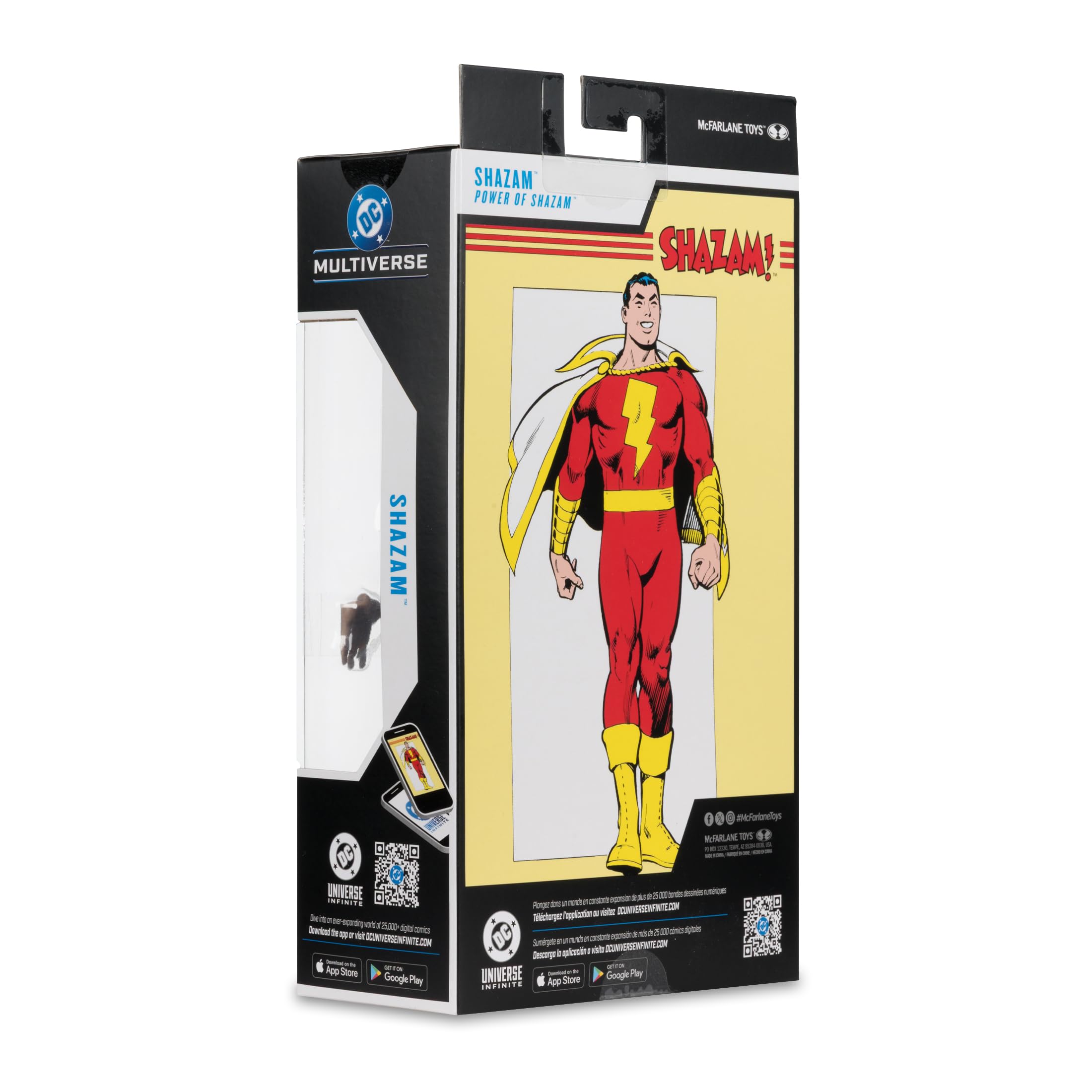 McFarlane DC Multiverse Shazam (Power of Shazam) 7in Action Figure | Ultra Articulation 6
