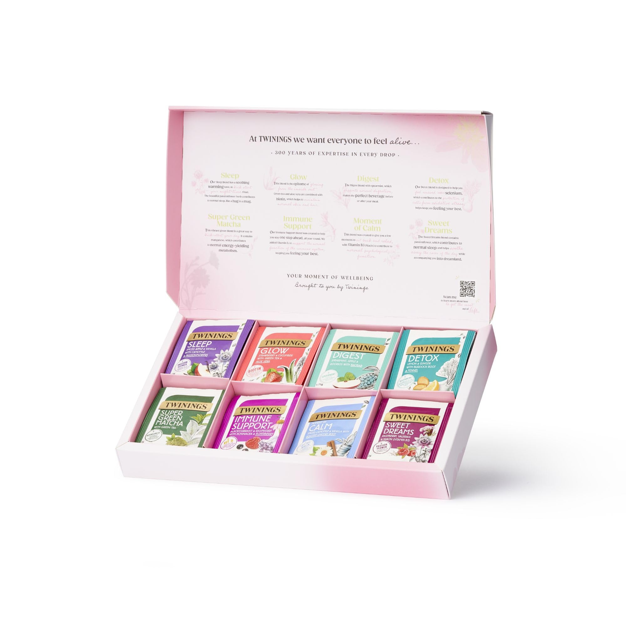Twinings Superblends Collection Gift Box - 8 Premium Flavours | 40 Teabags