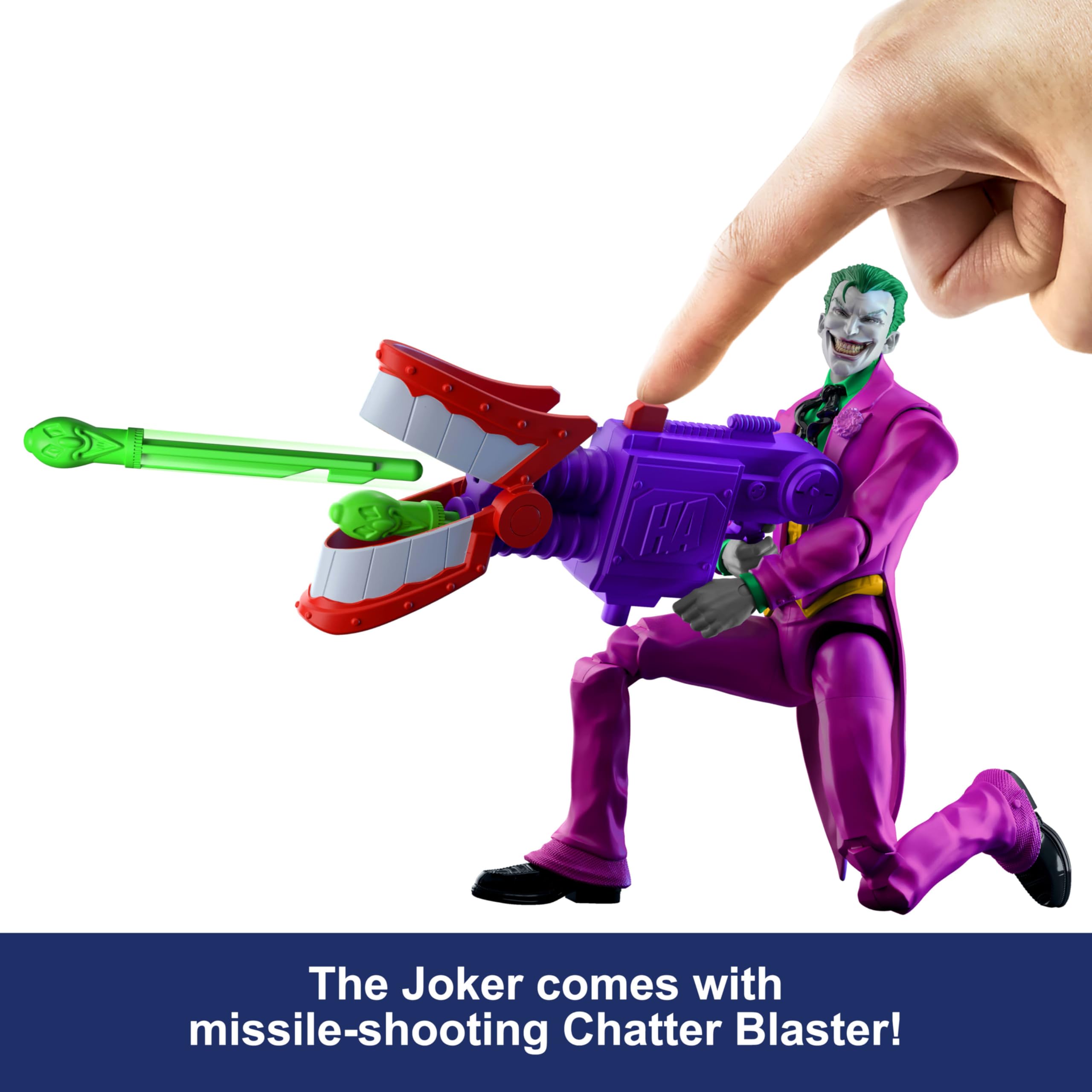 Mattel DC Premier Joker Action Figure - 6.5 Inch, 22 Points of Articulation | Series 1 3