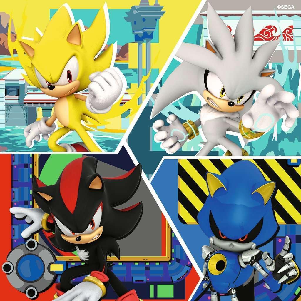 Ravensburger Sonic The Hedgehog 3x 49-Piece Jigsaw Puzzles - Kids Puzzle Set for Ages 5+ 4