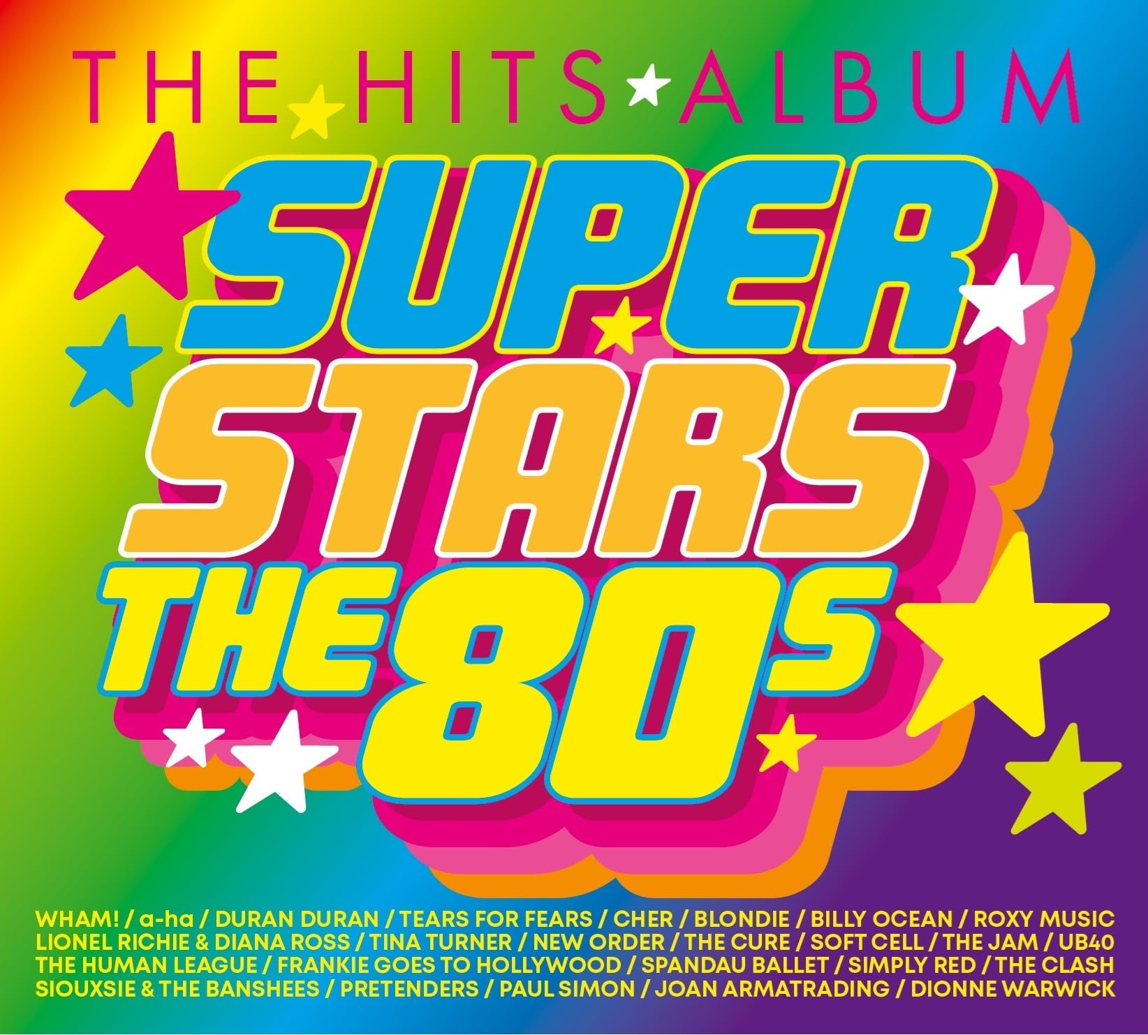 Various Artists - The Hits Album - Superstars: The 80s [Audio CD] 1