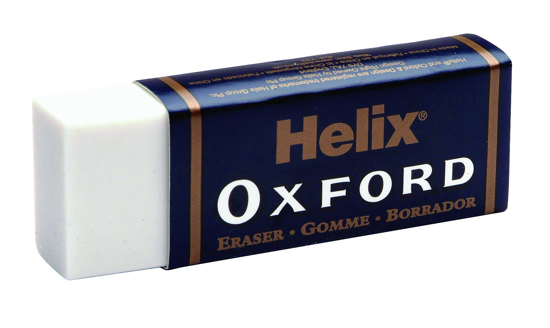 Helix Oxford Large Cube Erasers - Bulk Pack of 20 | PVC, Latex & Phthalate Free