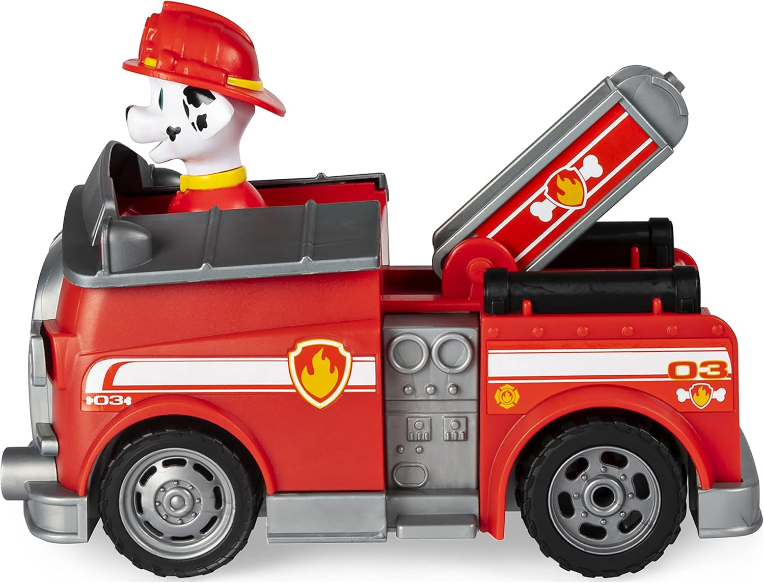 PAW Patrol Marshall Remote Control Fire Truck - 2-Way Steering for Kids 3+ 2