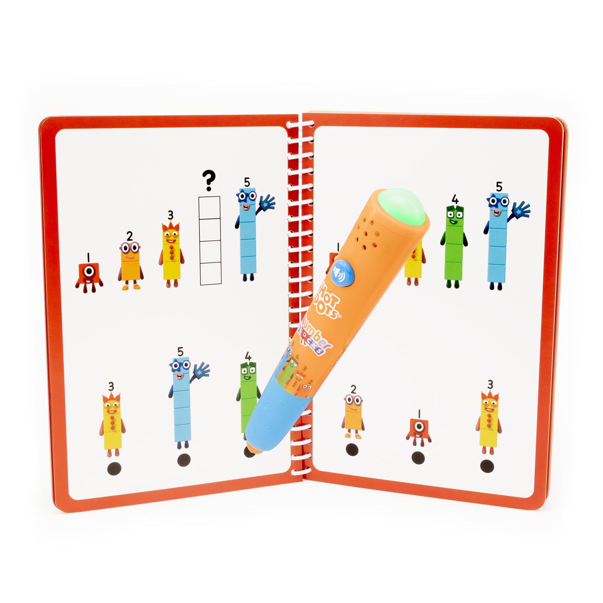 Numberblocks Hot Dots Numberblocks 1-10 Activity Book & Interactive Pen | Ages 4+ 4