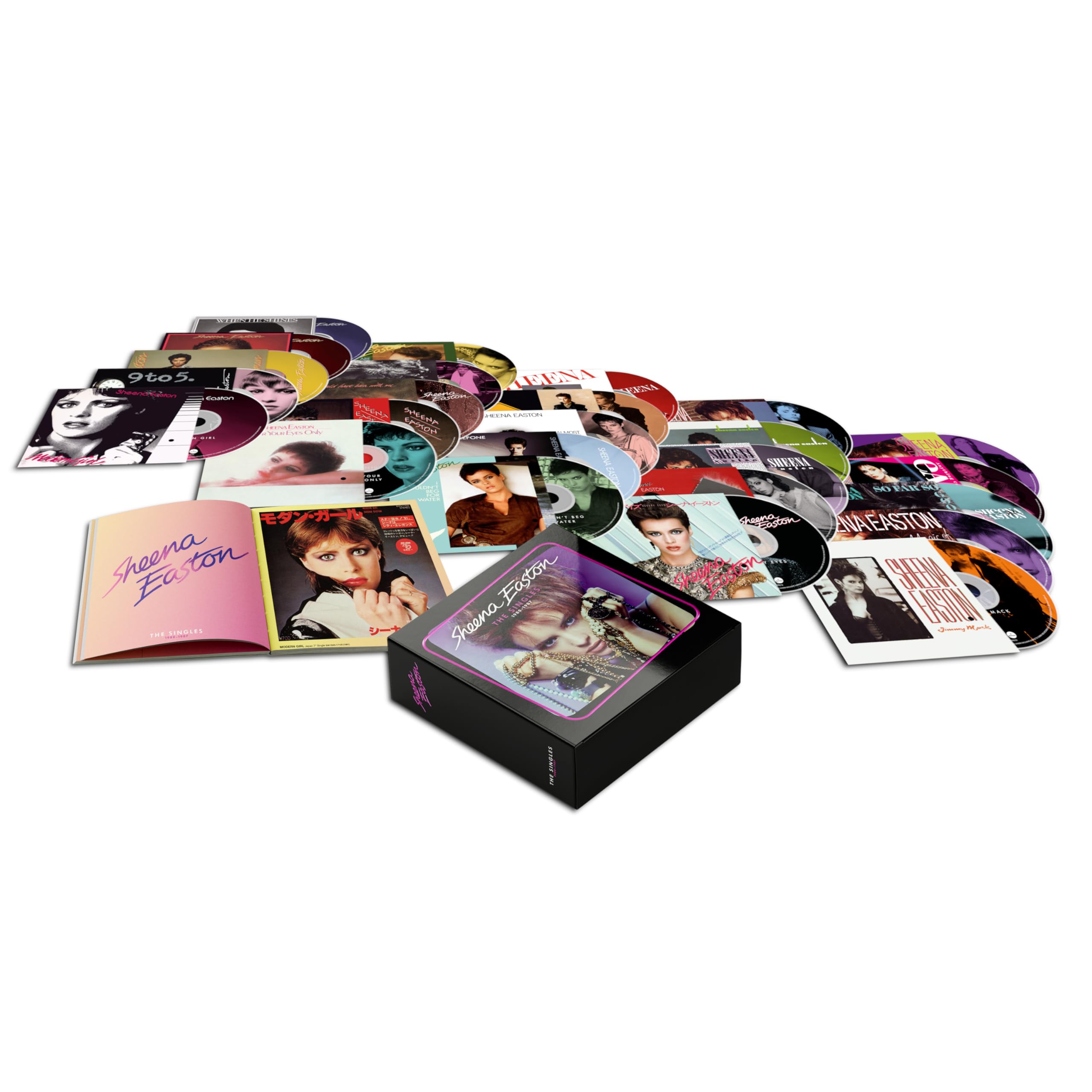 SHEENA EASTON - THE SINGLES 1980-1987 [25 CD Box Set] 2