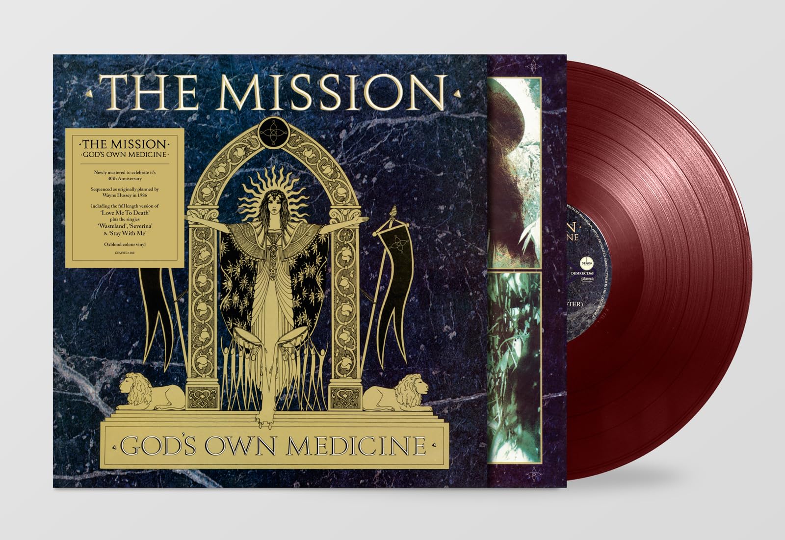 The Mission - God's Own Medicine [Oxblood Vinyl] 2