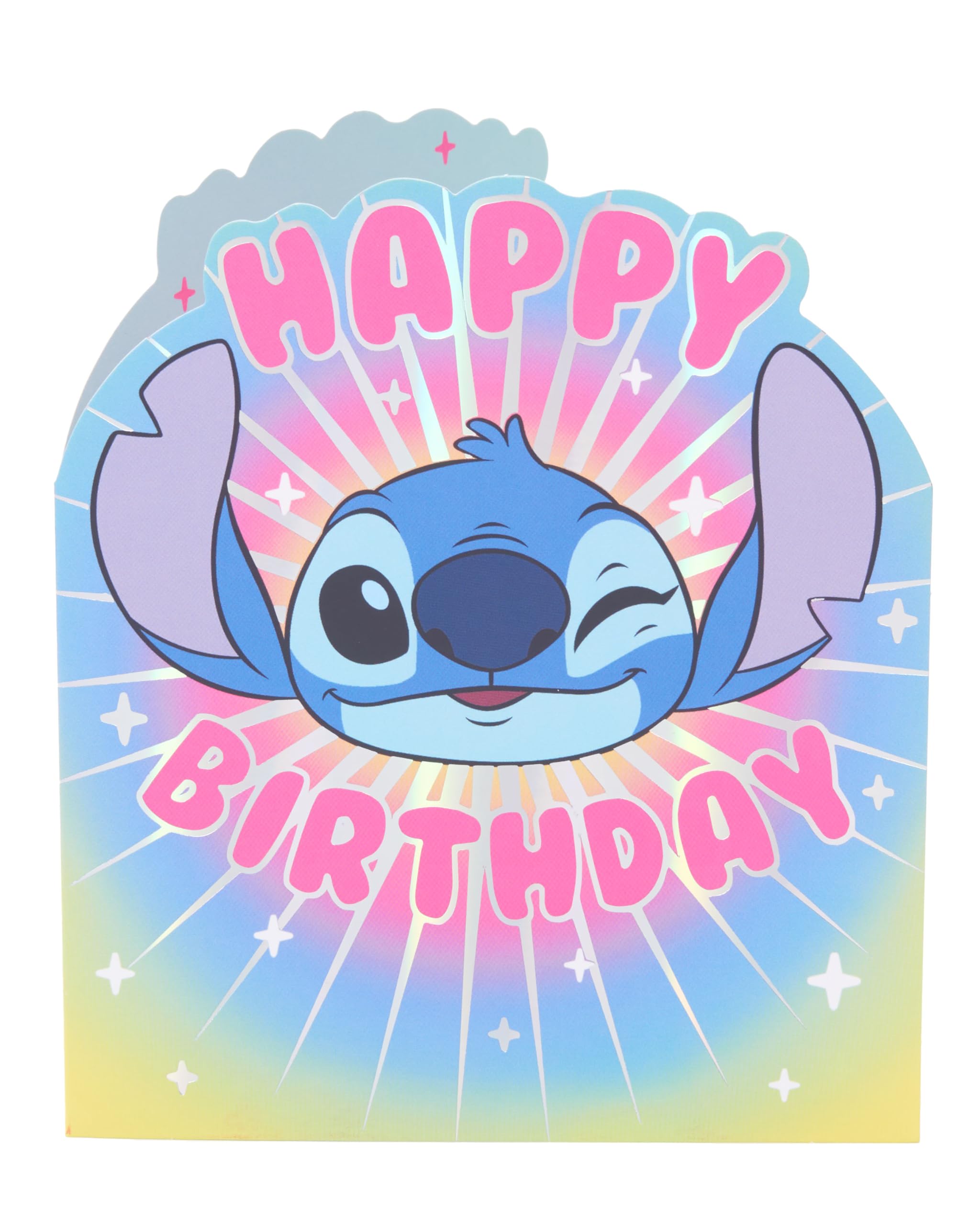 Disney Lilo & Stitch Birthday Card - Happy Birthday Presents - Him / Her - 3