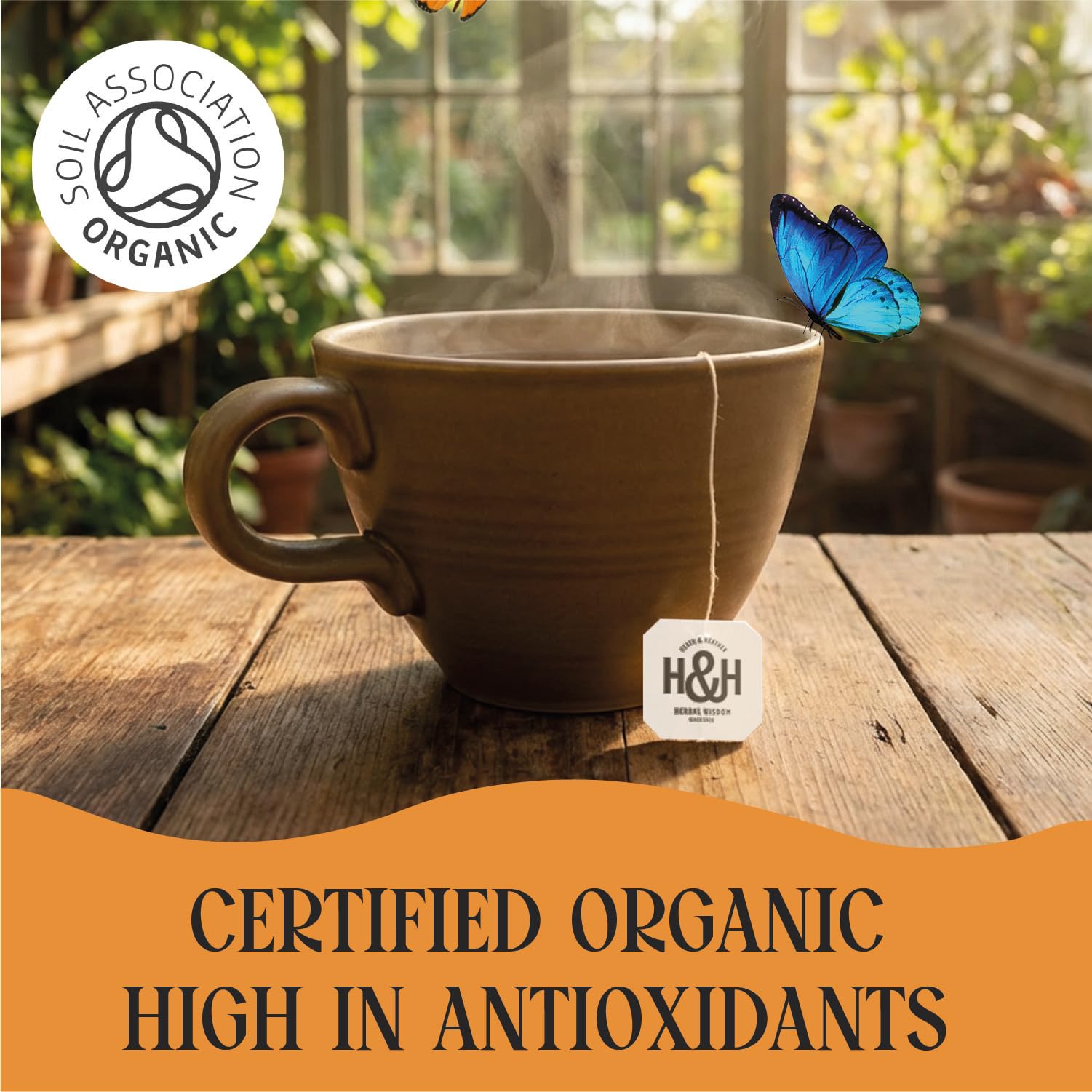 Heath & Heather Organic Rosehip Tea - Immune Support & Tart Fruity Infusion | 20 Count 5