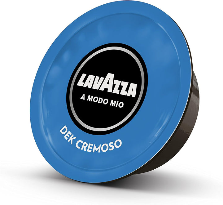 Lavazza - A Modo Mio Dek Cremoso Decaffeinated Coffee Capsules, 16-Count, 120 g (8770)