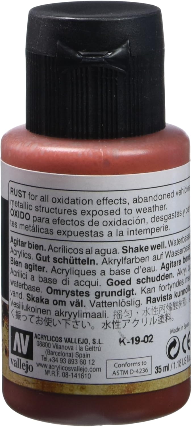 Acrylicos Vallejo Model Wash - Rust Wash Paint (VJ76506)