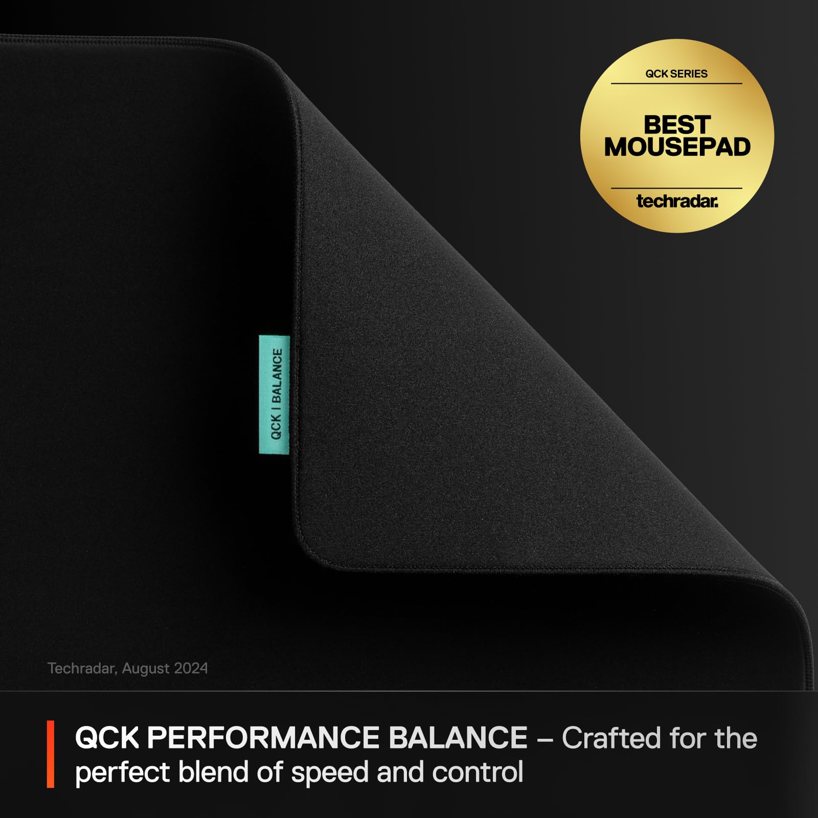 SteelSeries QcK XL Performance Balance Gaming Mousepad - 90x40cm Black 11