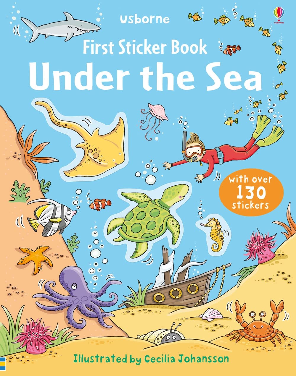 Usborne Under the Sea First Sticker Book | Over 130 Stickers | Ages 2-4 1