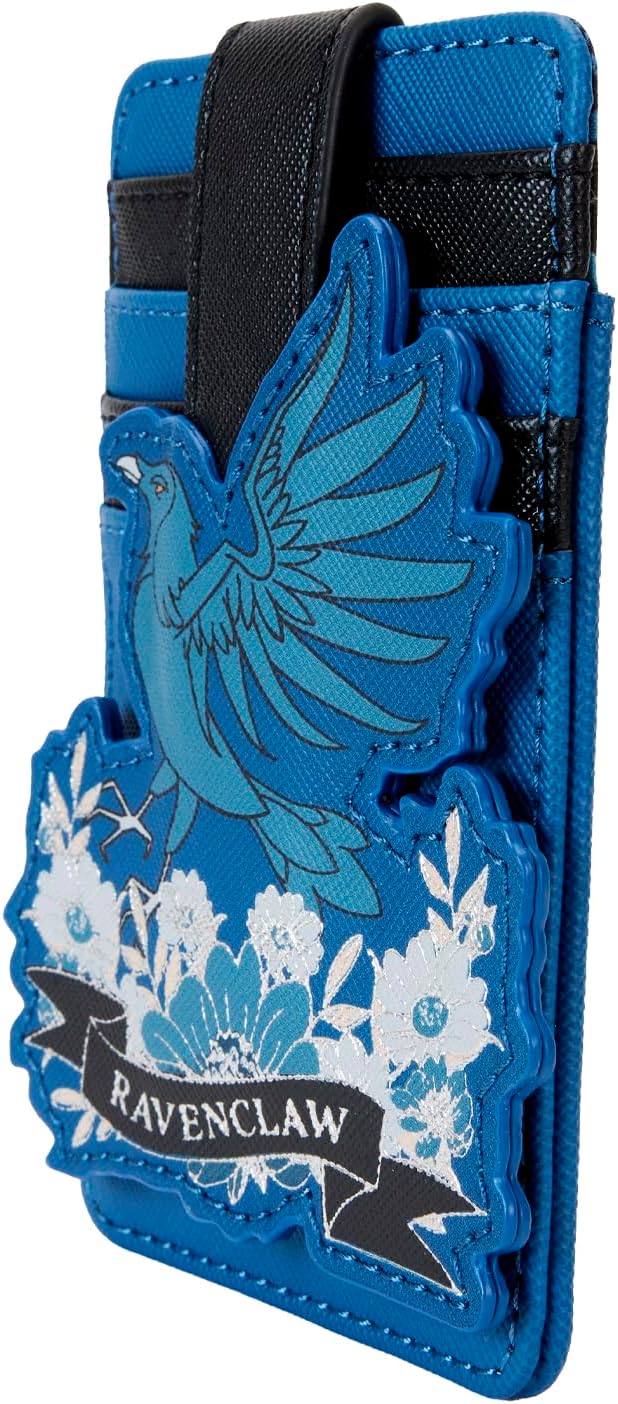 Loungefly Harry Potter Ravenclaw House Tattoo Faux Leather Card Case (HPWA0172)