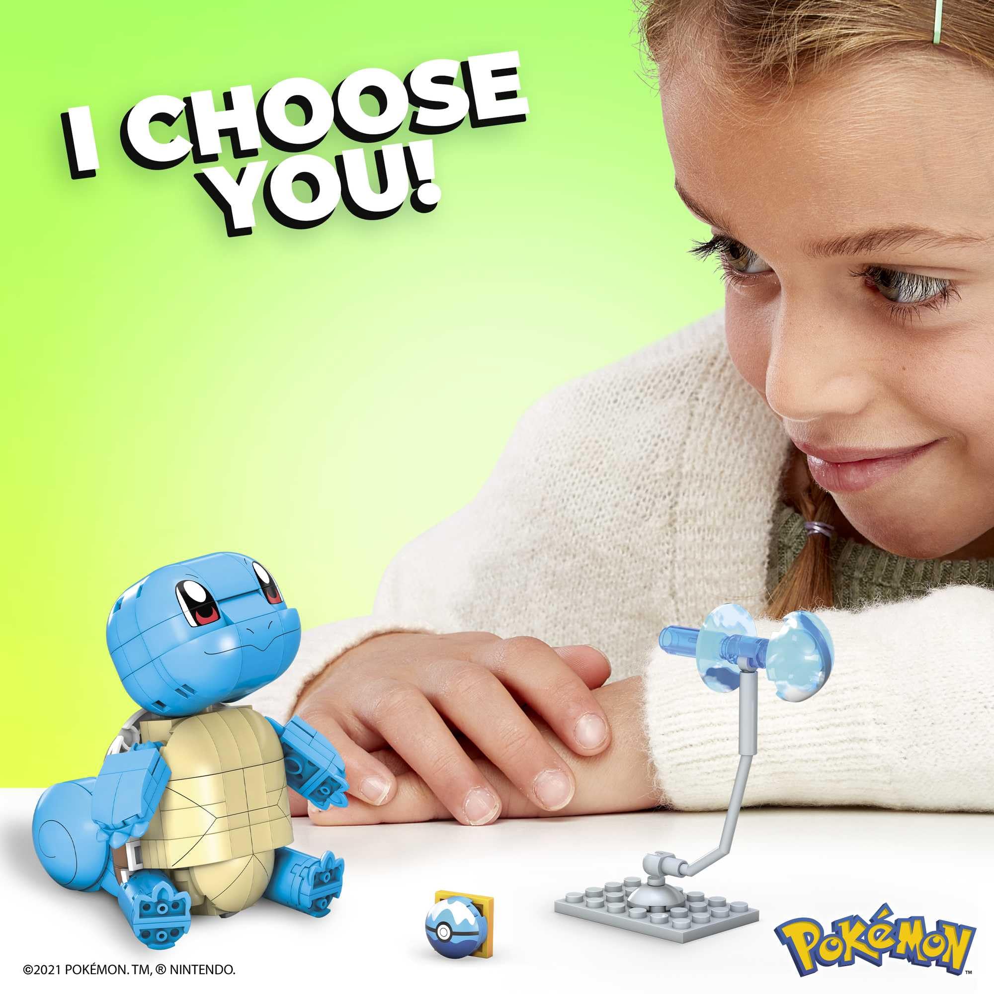MEGA Construx Pokémon Squirtle Building Set - 200-Piece Action Figure for Kids 7-12 4