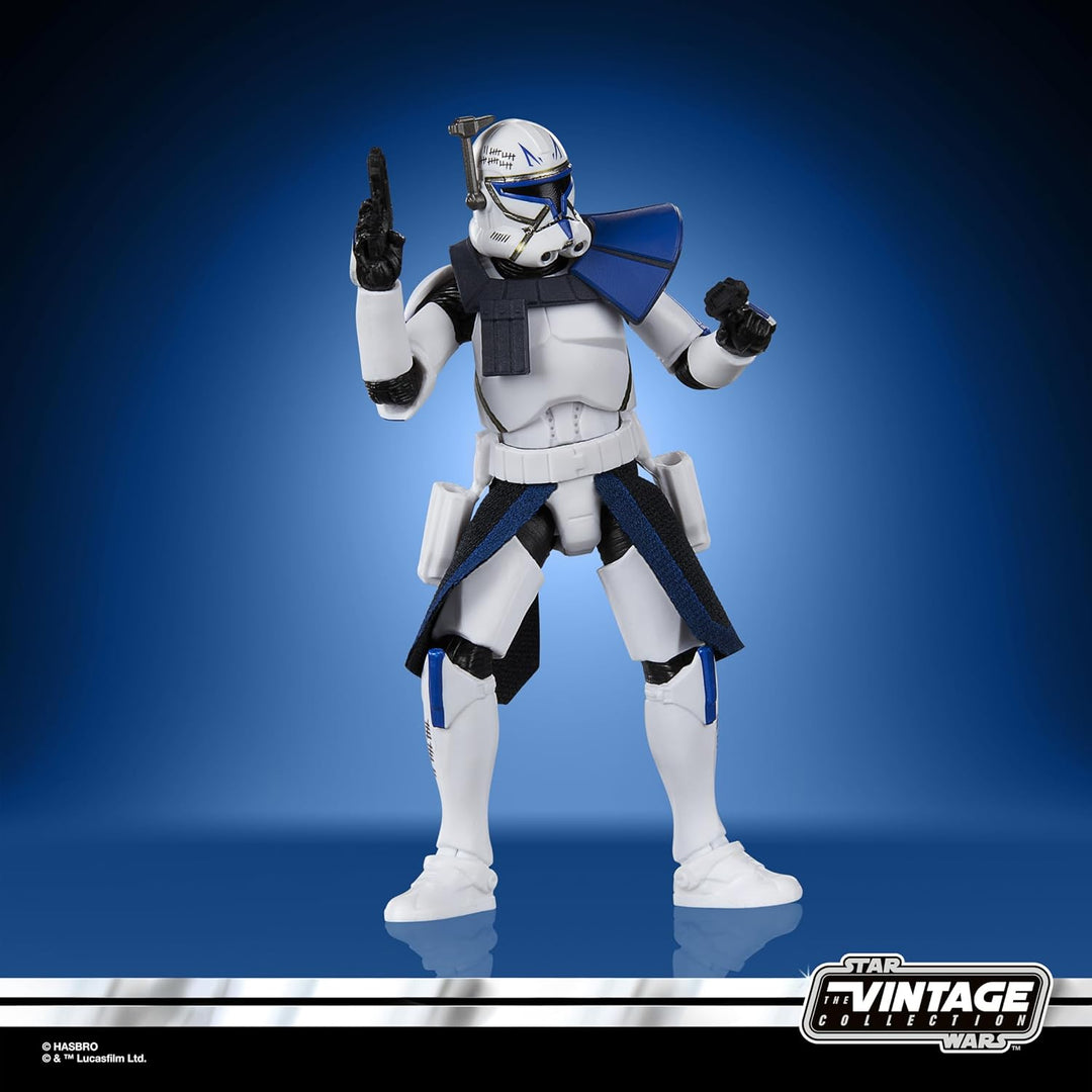 Star Wars The Vintage Collection Clone Commander Rex (Bracca Mission) - 3.75-Inch Action Figure for Ages 4+