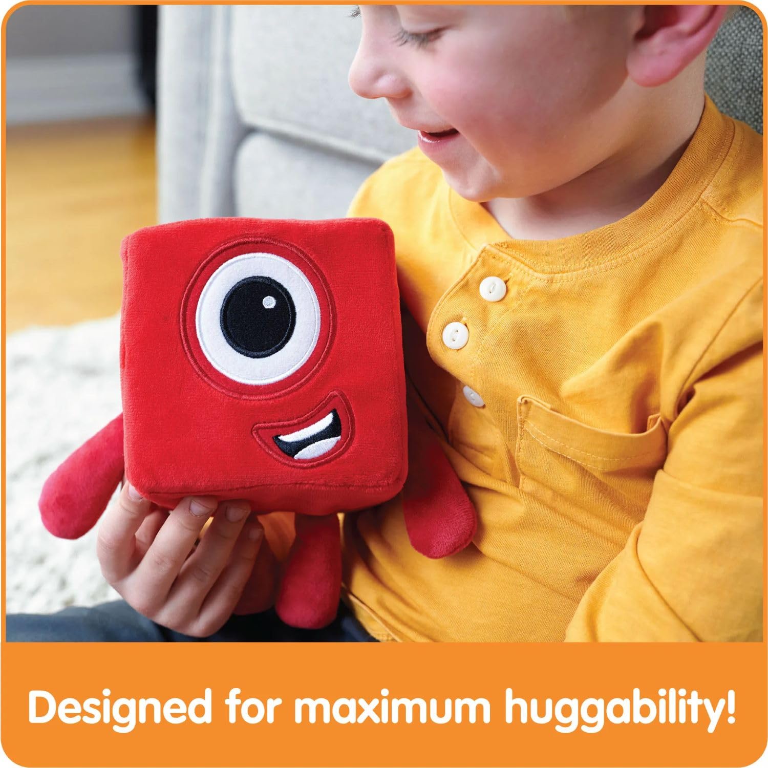 Learning Resources Numberblocks One Plush Toy | Red | Ages 18 Months+ 4