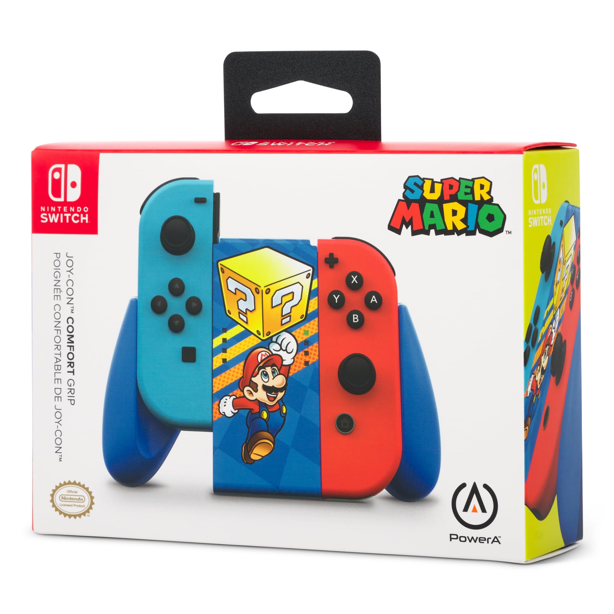 PowerA Joy-Con Comfort Grip for Nintendo Switch OLED Model - Mystery Block 4