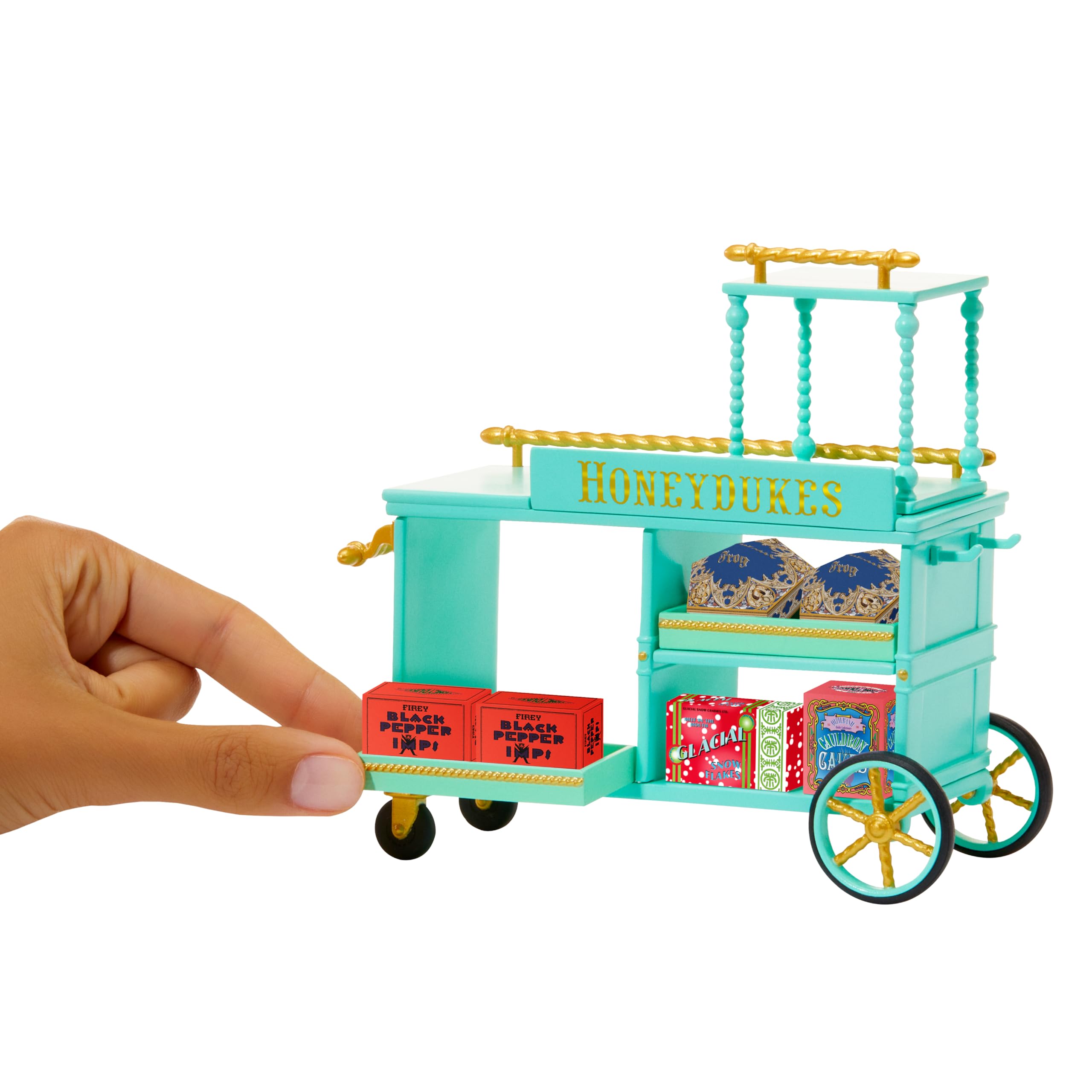 MGA Miniverse Make It Mini Honeydukes Trolley - Harry Potter Building Playset 3