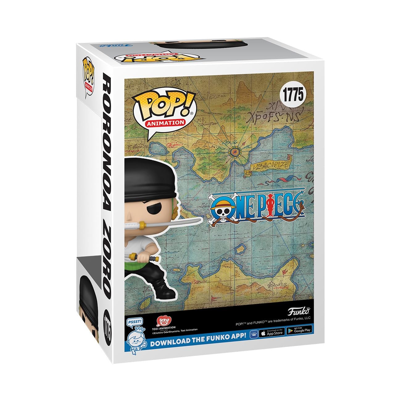 Funko Pop! One Piece - Roronoa Zoro Collectible Figure | 3.75 Inches | Vinyl 6