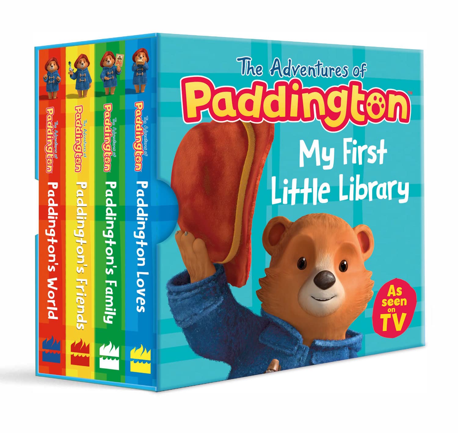 HARPERCOLLINSCHILDREN’SBOOKS My First Little Library: Paddington Bear Board Books Collection (4 Books)