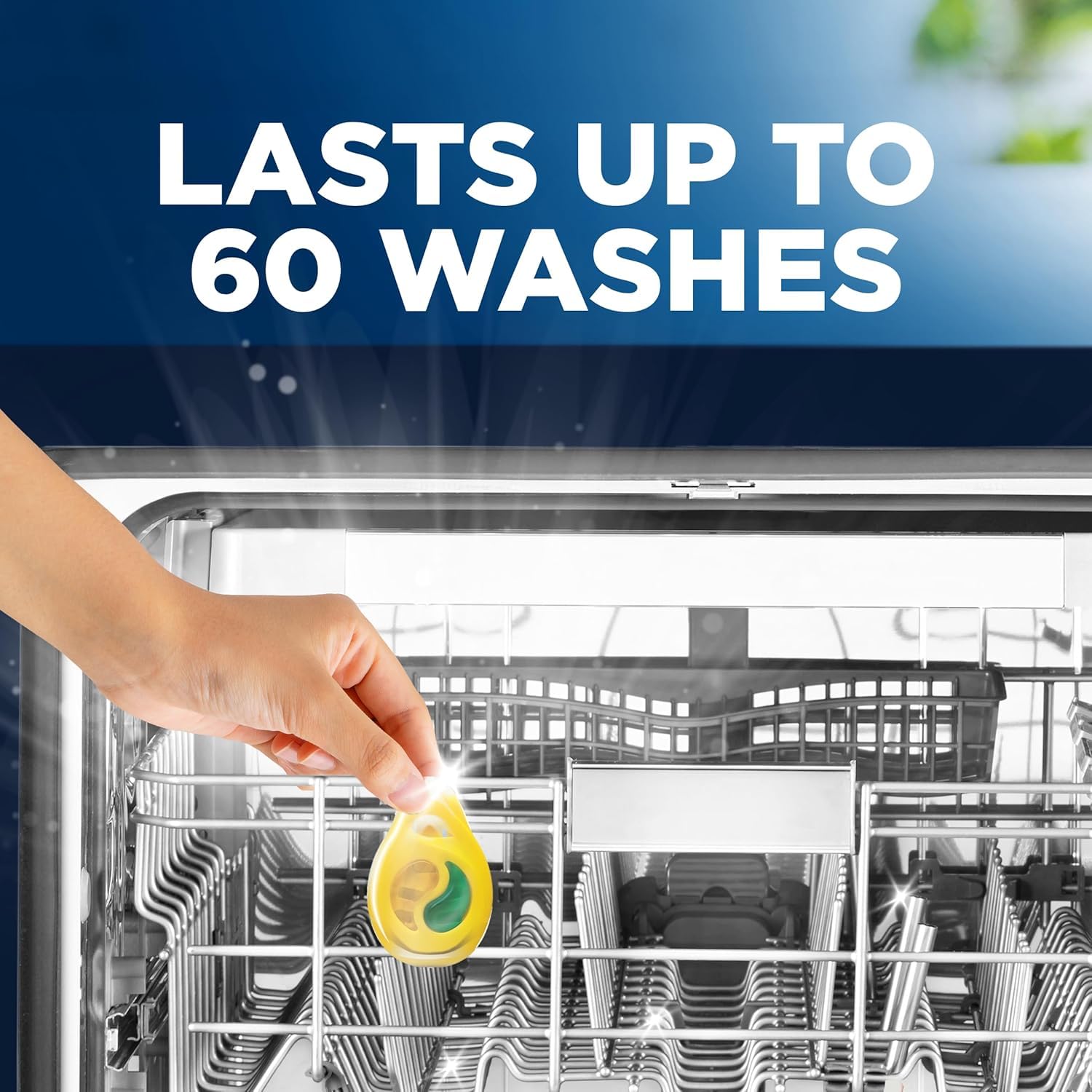 Finish - Dishwasher Freshener Lemon & Lime, 10-Pack, Eliminates Odour, Scent Control Technology 3