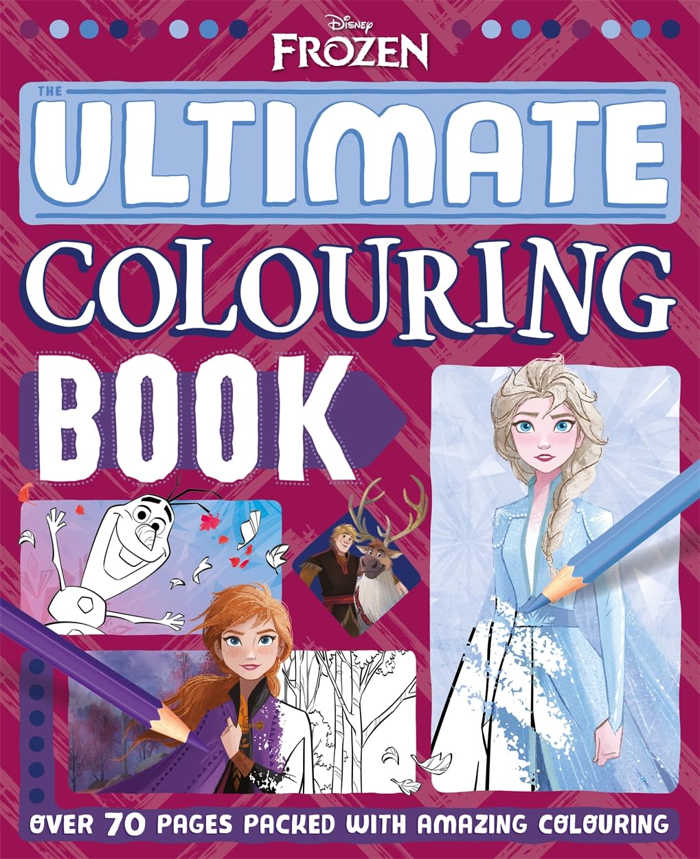 Autumn Disney Frozen The Ultimate Colouring Book | Paperback | Ages 3-6