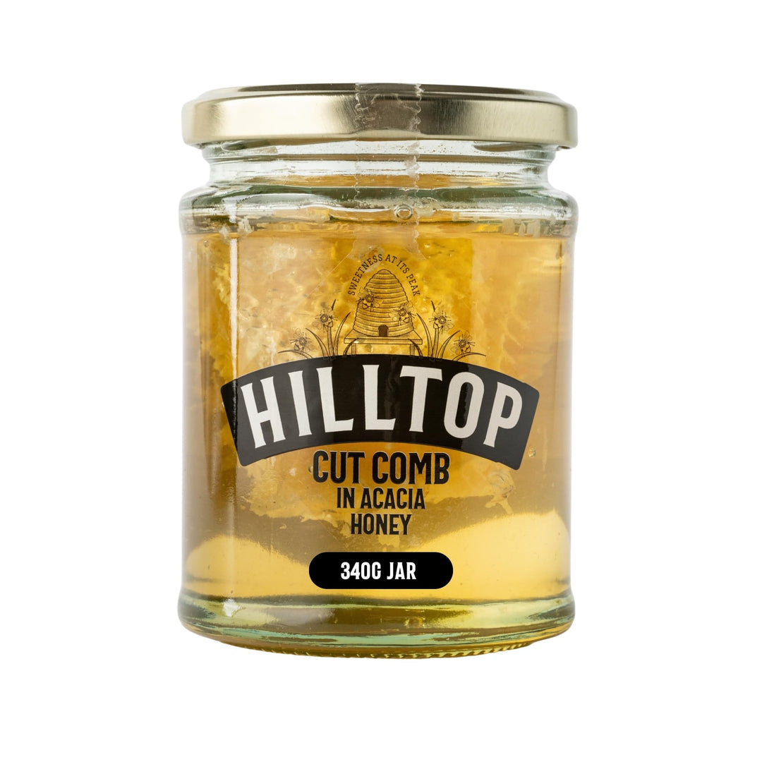 Hilltop Honey - Cut Comb in Acacia Honey 340g