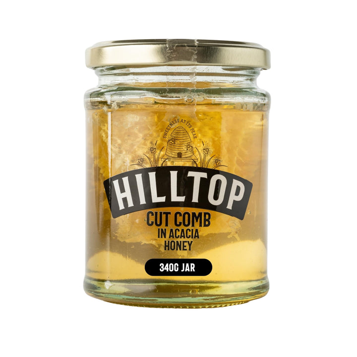 Hilltop Honey - Cut Comb in Acacia Honey 340g