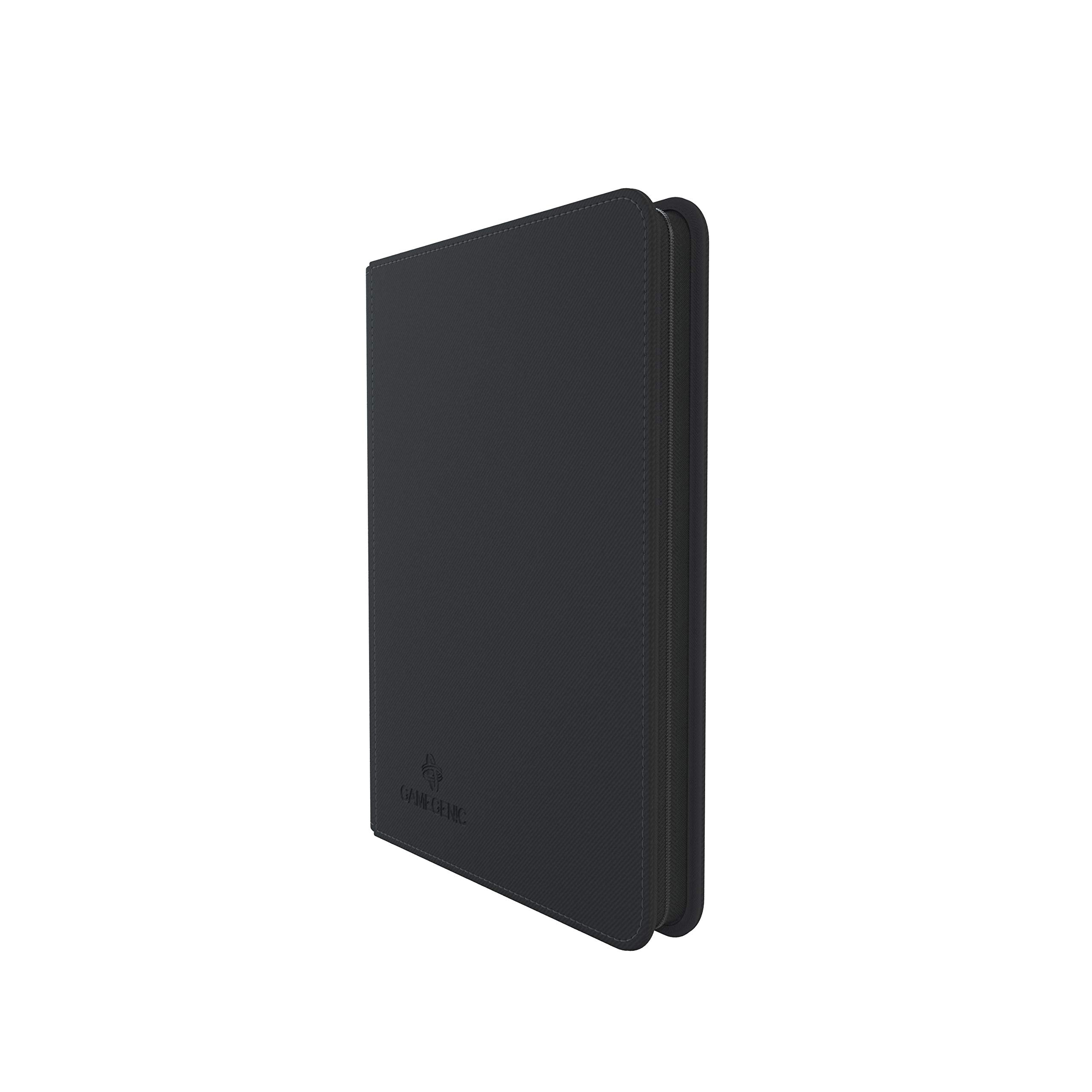 Gamegenic Zip-Up Album - 8-Pocket, Black | Holds 160 Sleeved Cards | Rigid Cover 1