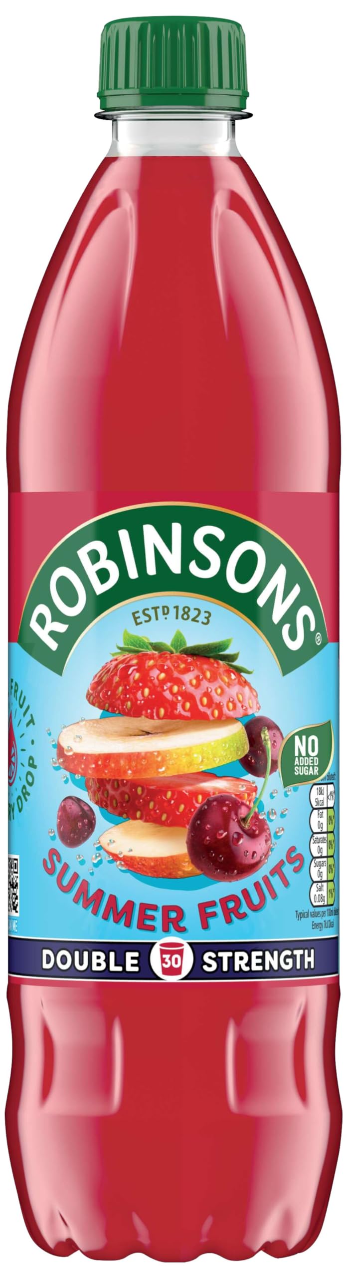 Robinsons Summer Fruits Squash - Low Calorie Double Strength Concentrate | 750ml