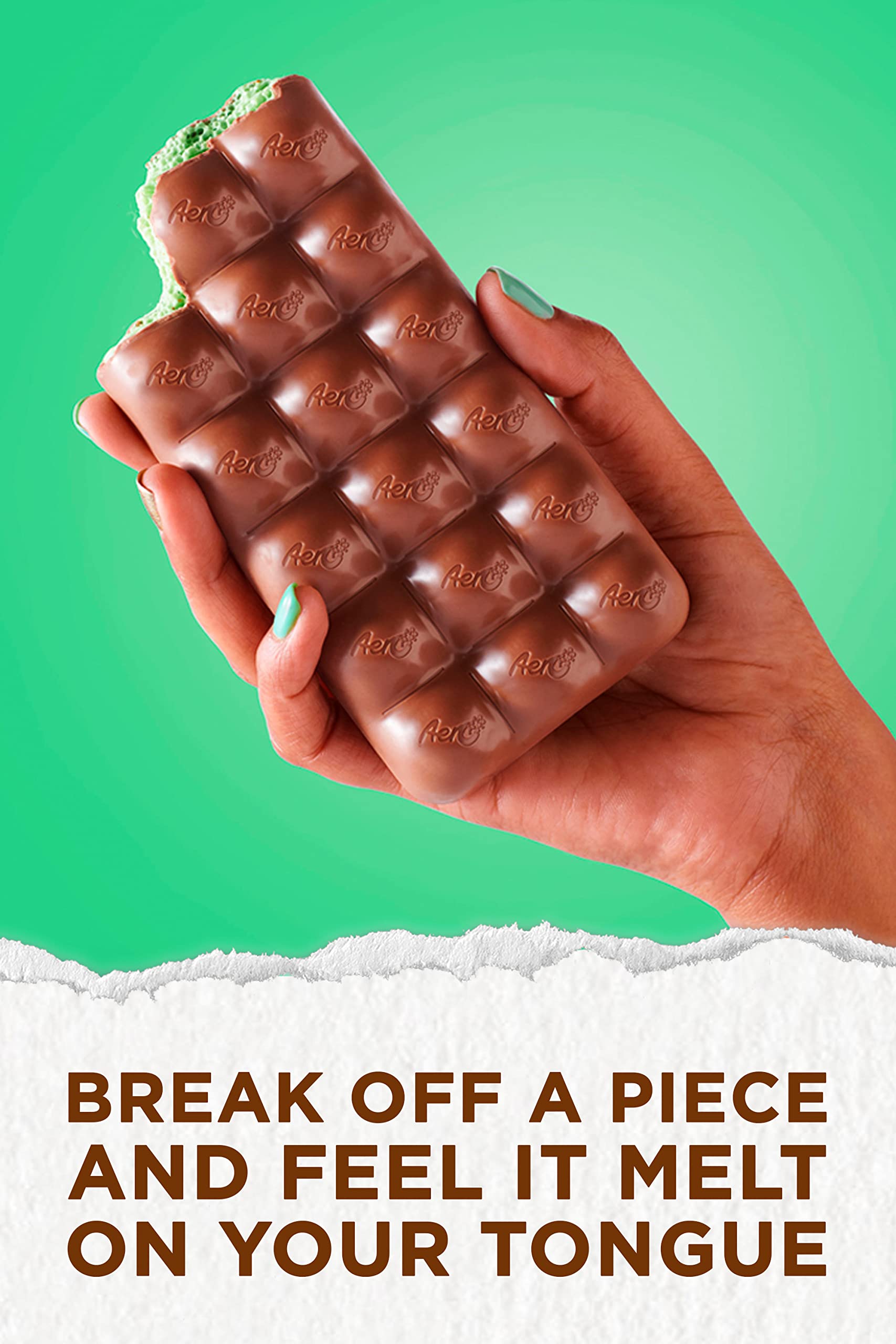 Aero Peppermint Mint Chocolate Sharing Bars, 15 x 90 g 2