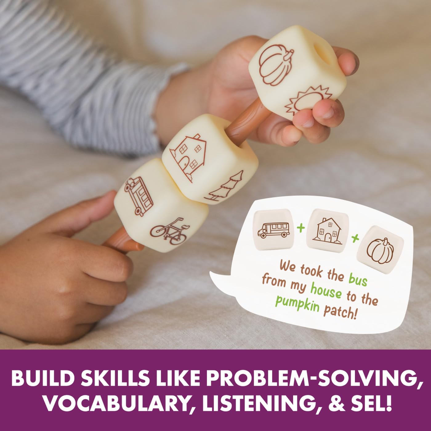 Learning Resources Campfire Chatmallows Story Telling Set - Creative Storytelling Play for Ages 4-8 3