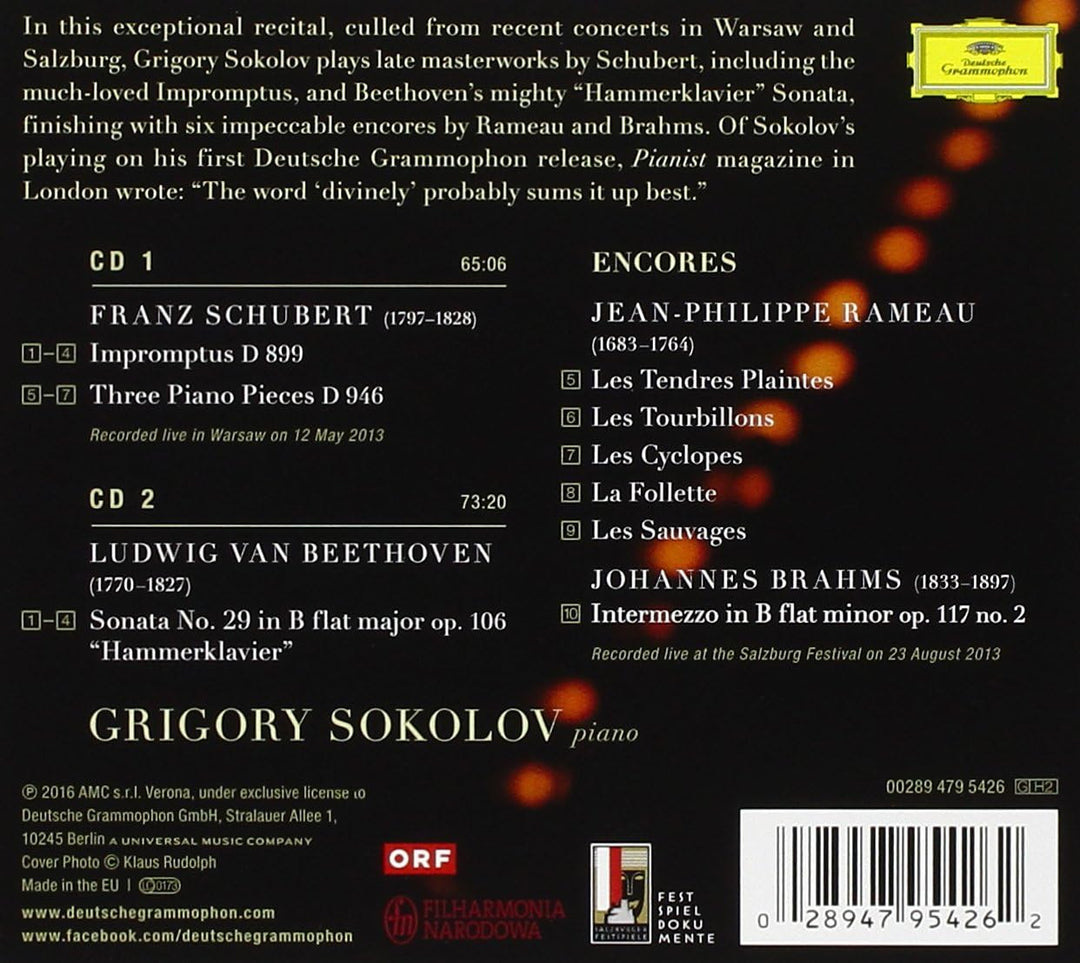 Sokolov: Schubert/Beethoven (35224180)