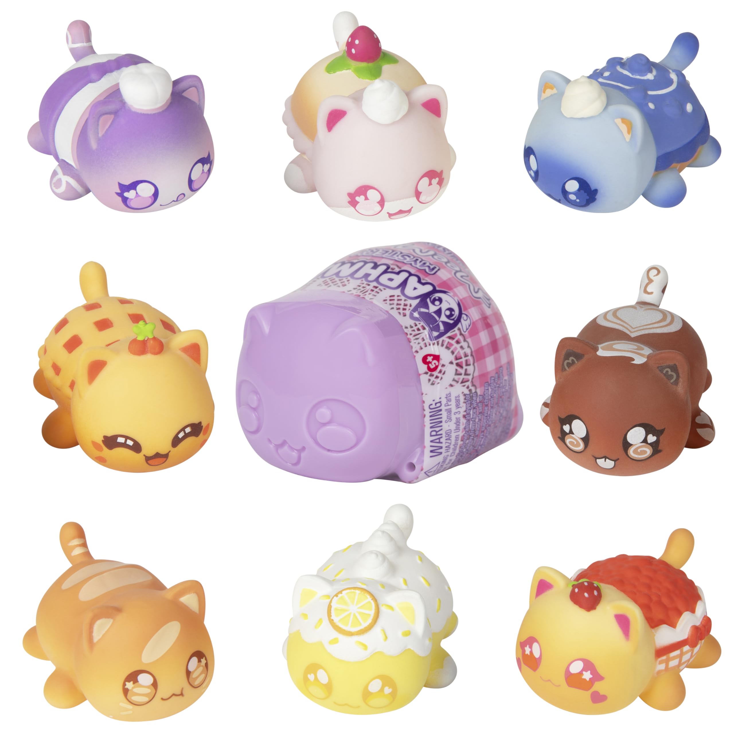 Aphmau MeeMeows Bakery Series Squishy Mystery Figure - Collectible Cat Blind Box Toy