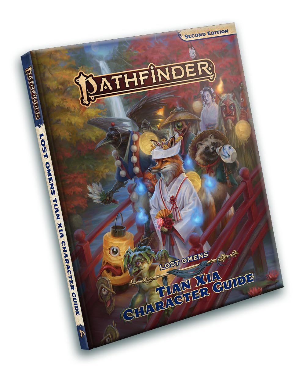 Paizo Pathfinder Lost Omens Tian Xia Character Guide (2nd Edition) Hardcover 1