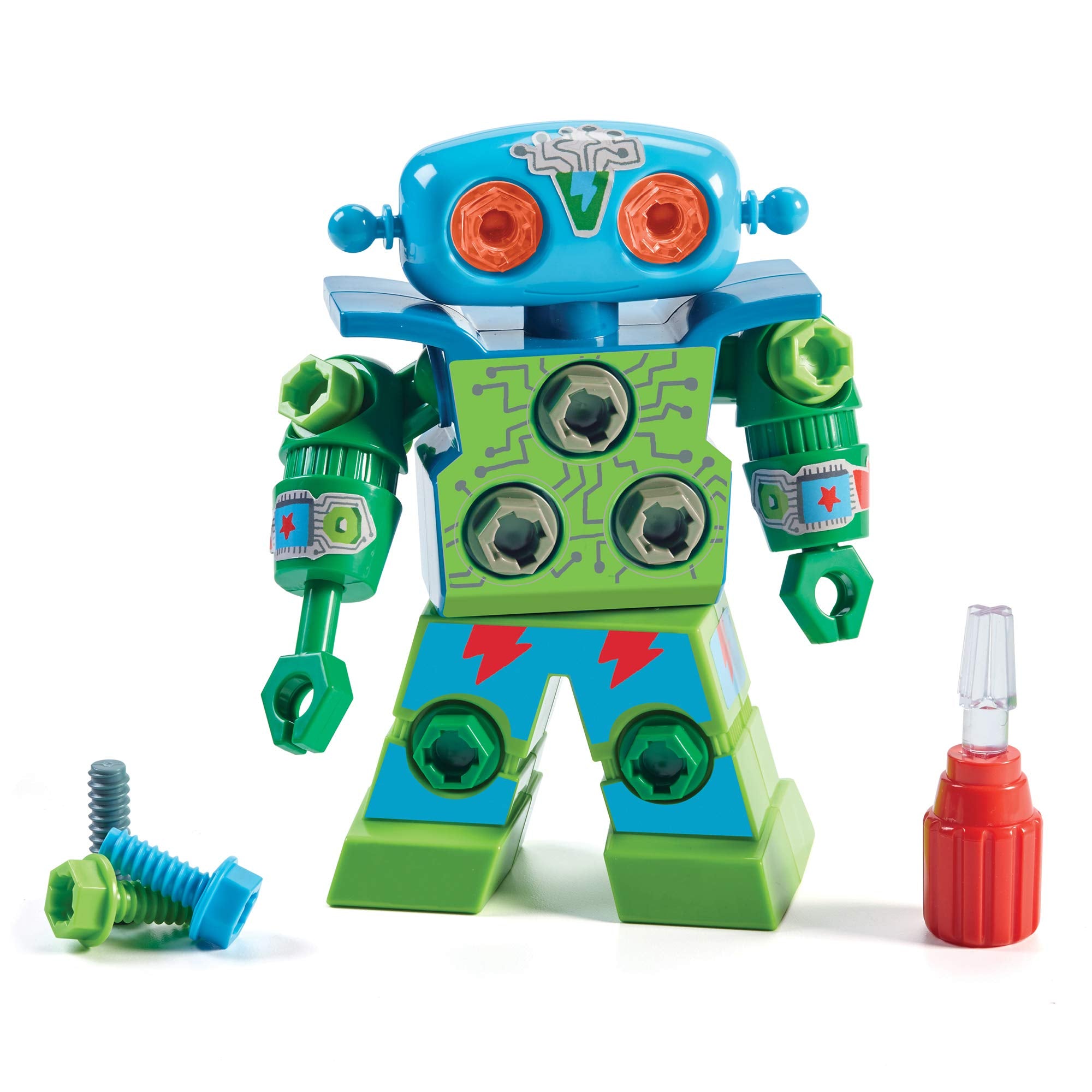 Educational Insights Design & Drill Robot Building Set - STEM Learning, Fine Motor Skills | Ages 3+