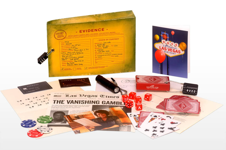 The Mystery Agency The Vanishing Gambler Immersive Detective Puzzle Game