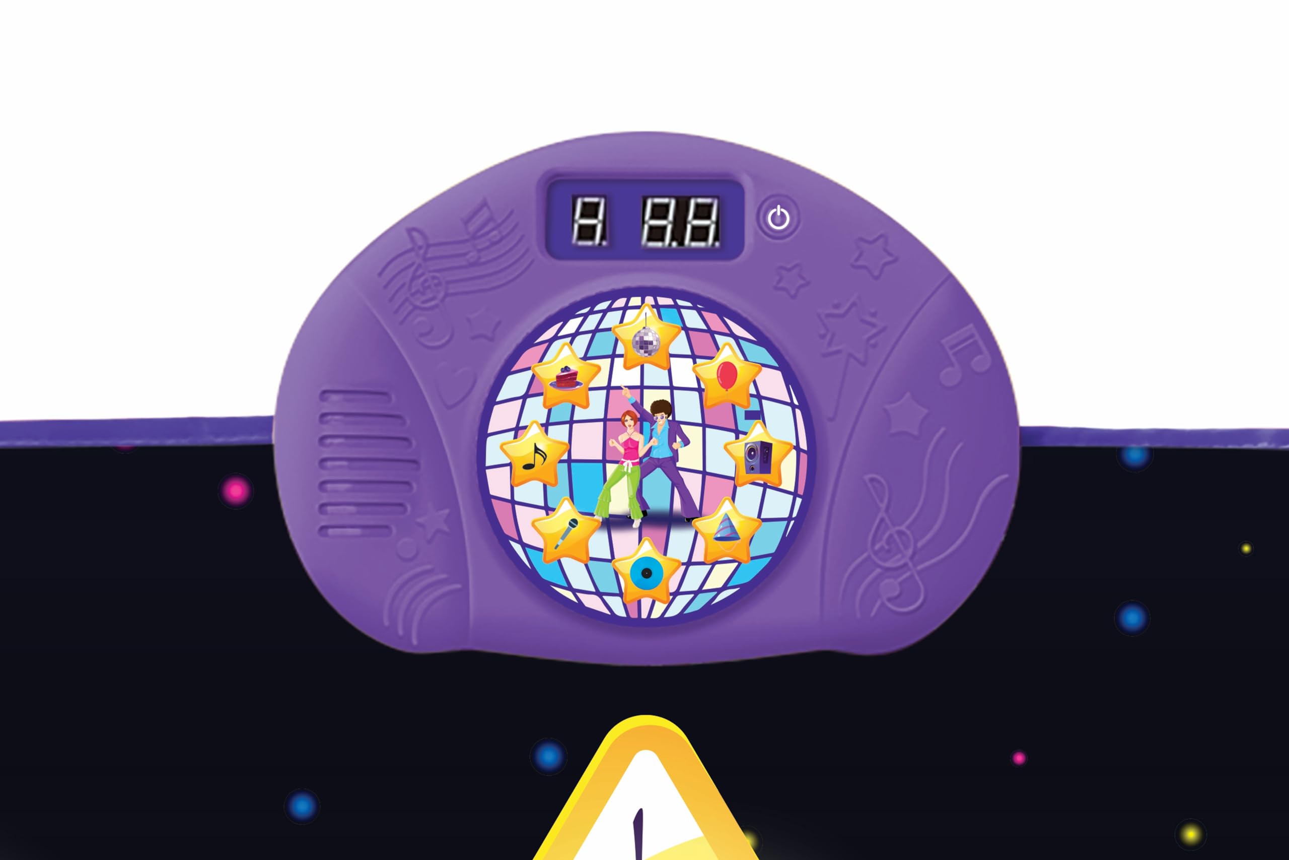 LEXIBOOK Electronic Dance Floor Mat - Illuminated Keys, Bluetooth Speaker, 6 Game Modes 8