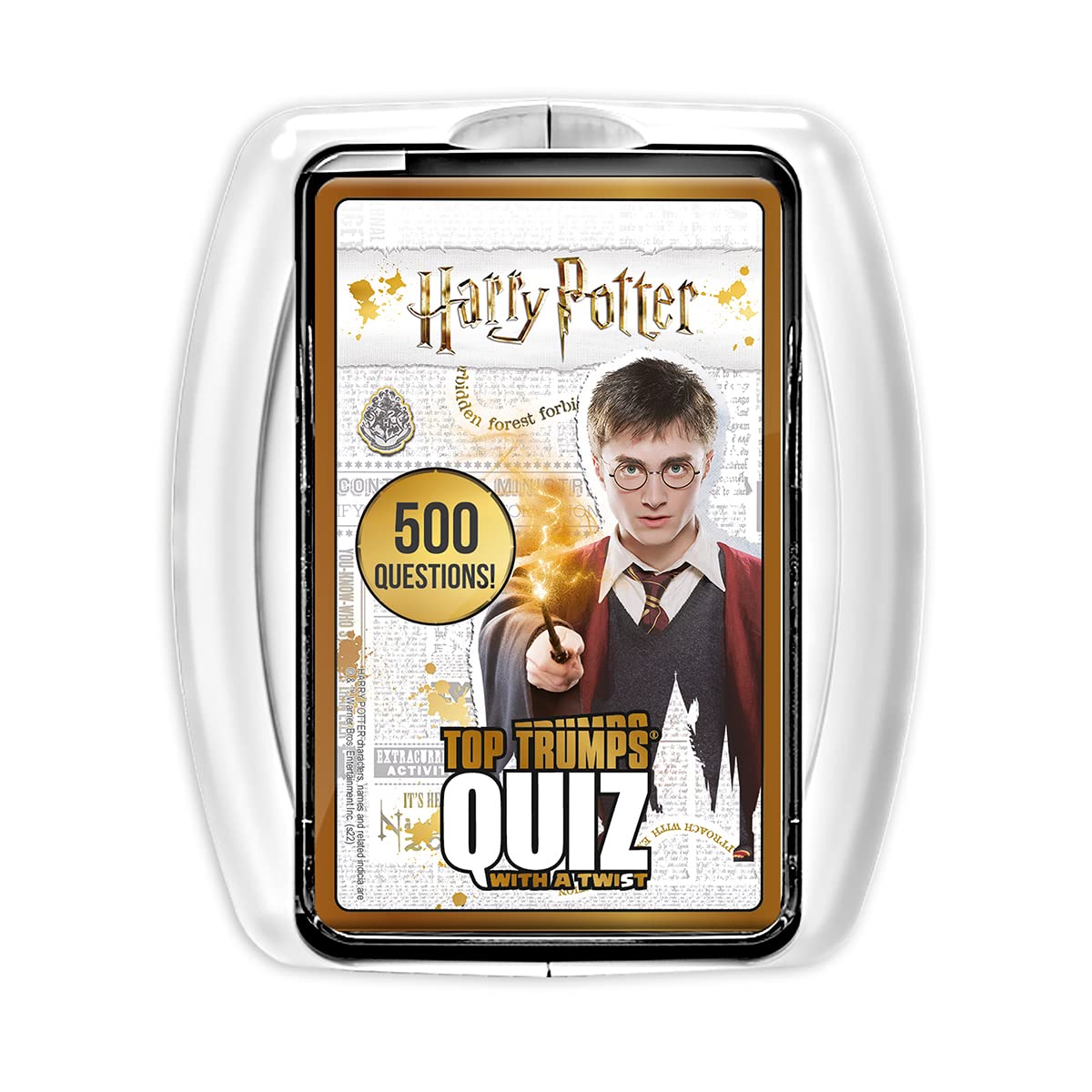 Top Trumps Harry Potter Quiz Game - 500 Questions | Plastic Case | Ages 12+