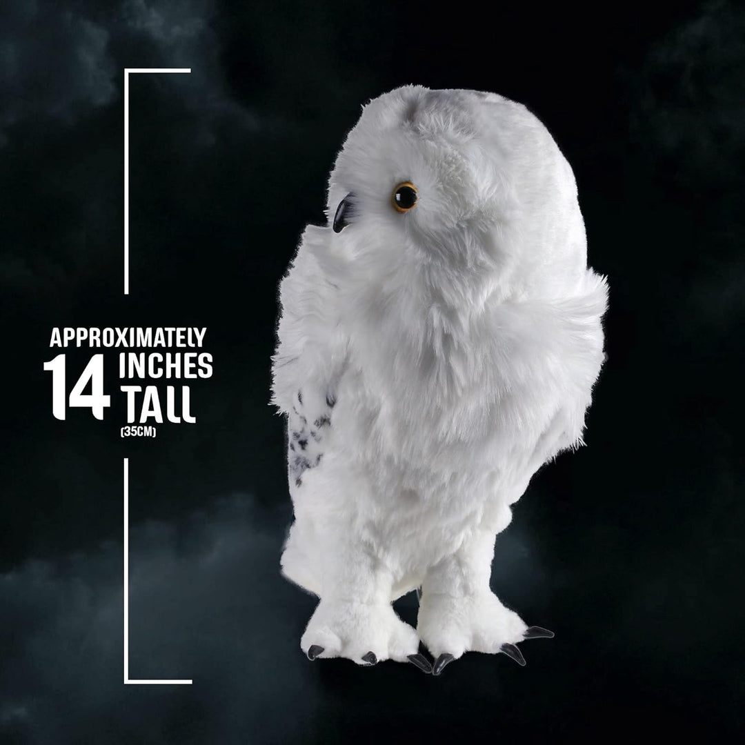 The Noble Collection Harry Potter Hedwig Collector's Plush - Officially Licensed 14in Snowy Owl Plush Toy for Ages 3+