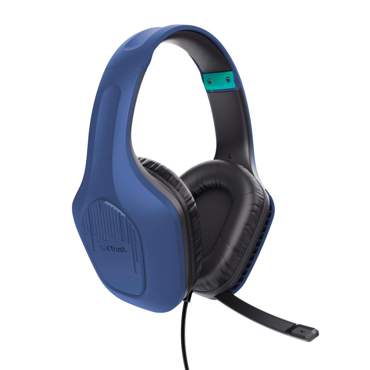 GXTrust Rayne Gaming Headset - 50mm Drivers, 3.5mm Jack, Blue