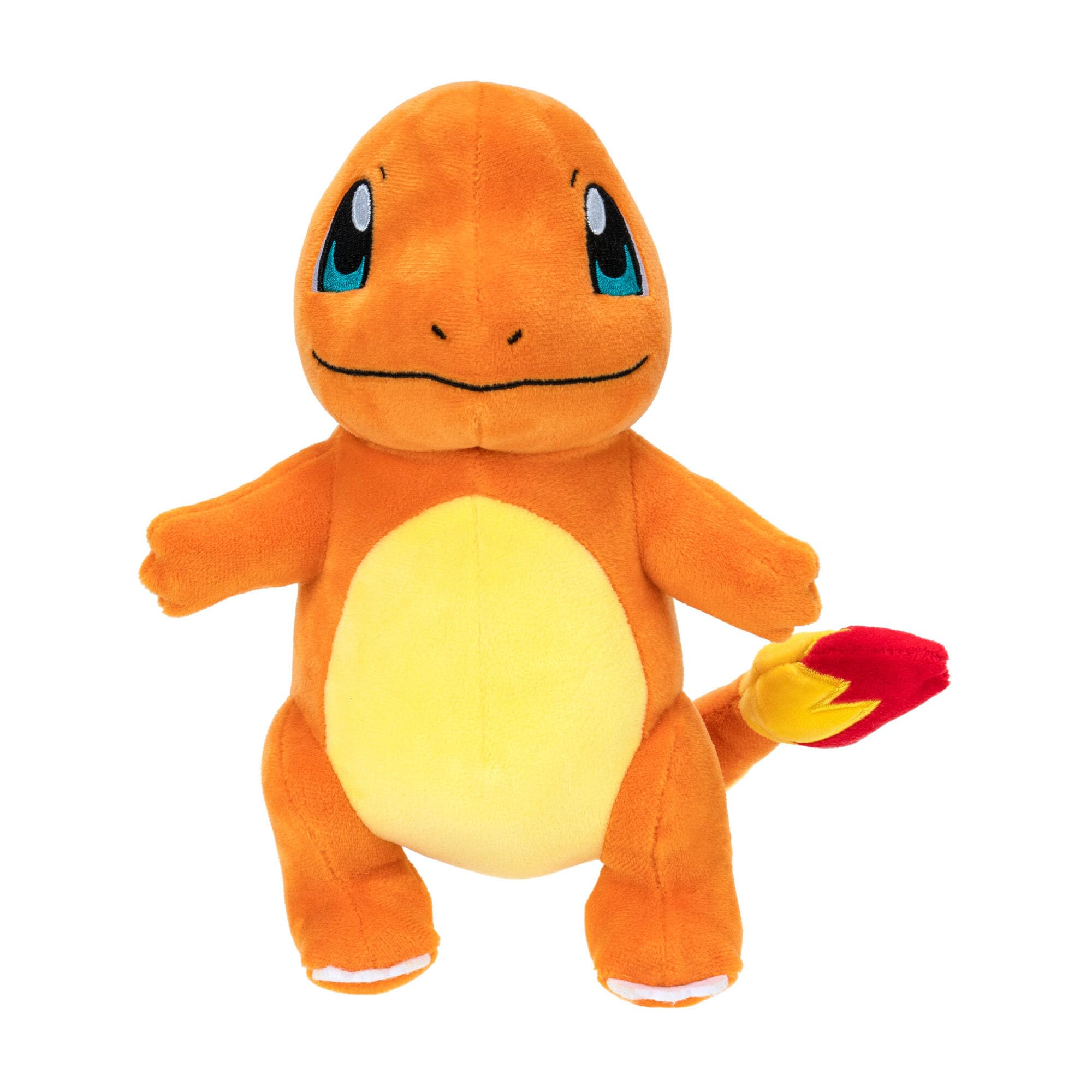 Pokémon Charmander 8-Inch Soft Plush Doll | Orange Polyester | Ages 3+ 4