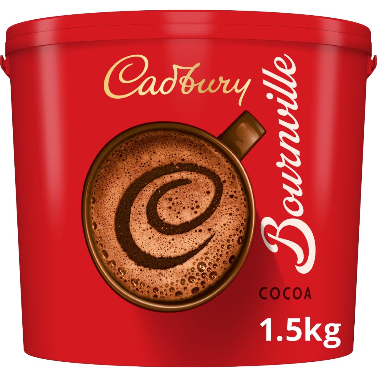 Cadbury Bournville Cocoa - Rich Dark Chocolate Flavour for Baking & Drinking | 1.5 kg