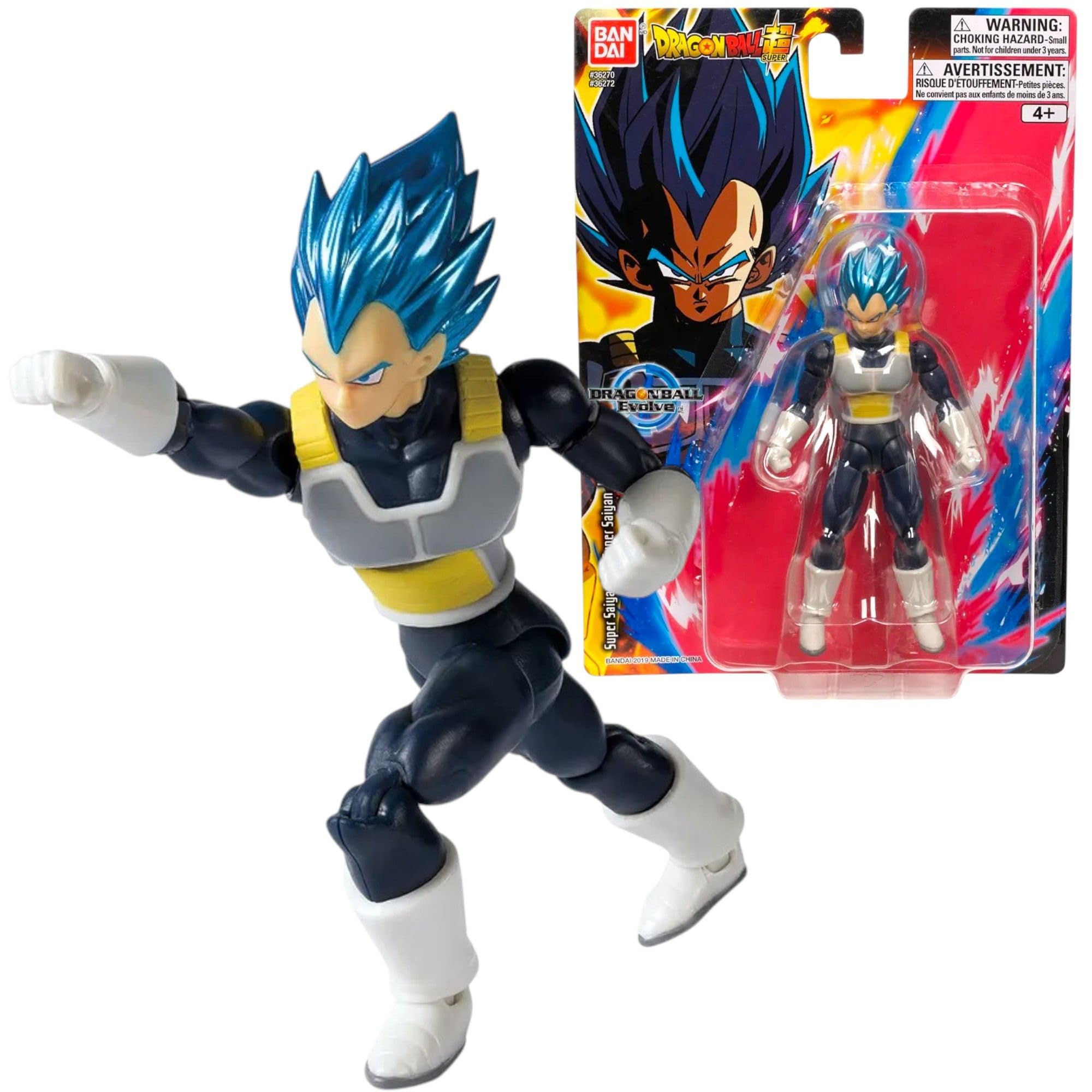 Dragon Ball Evolve Super Saiyan Blue Vegeta Action Figure - 15-Point Articulation 1