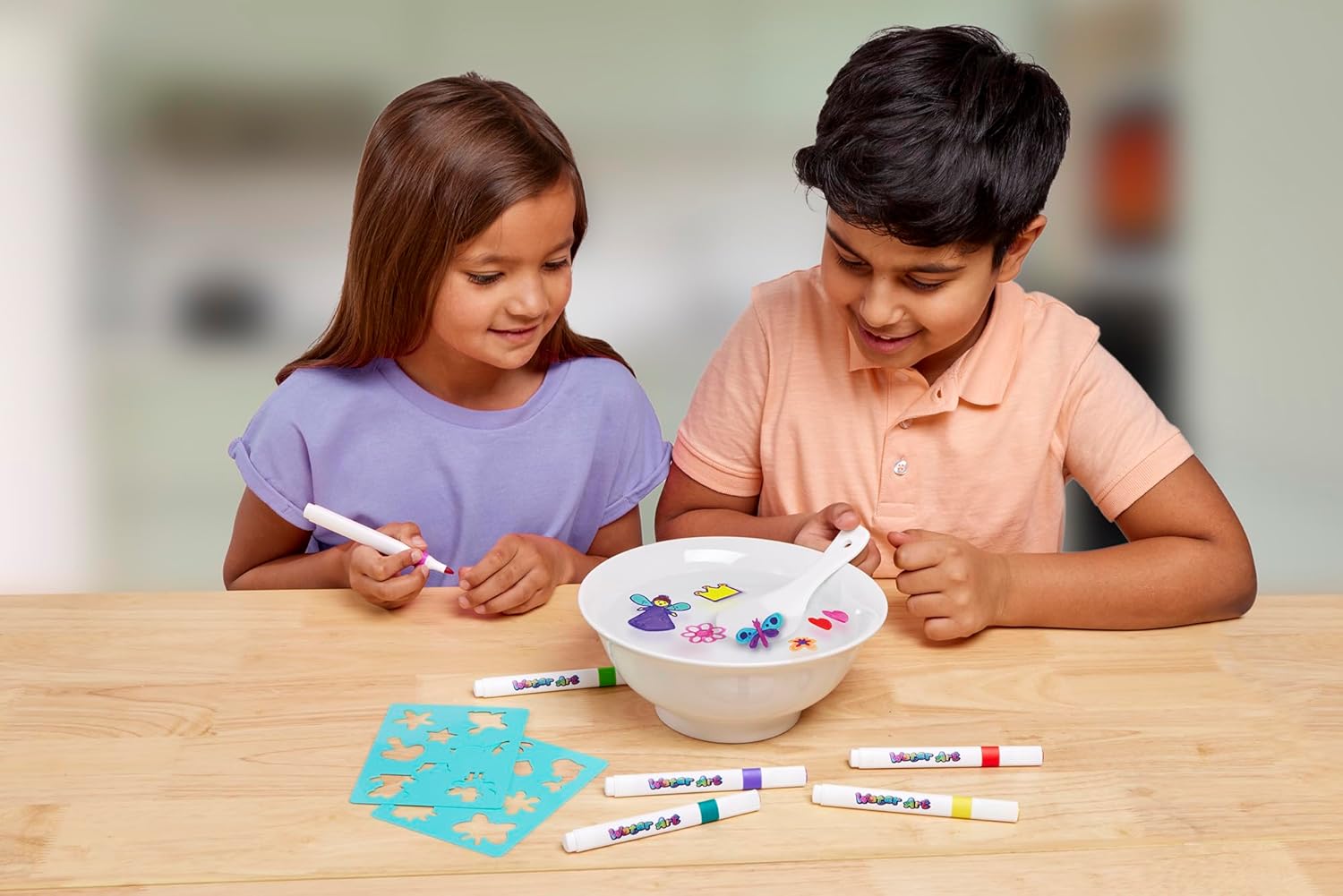 Water Art X-WA1003F Fairy Garden 6-Pen Craft Set - Arts & Crafts for Kids 3