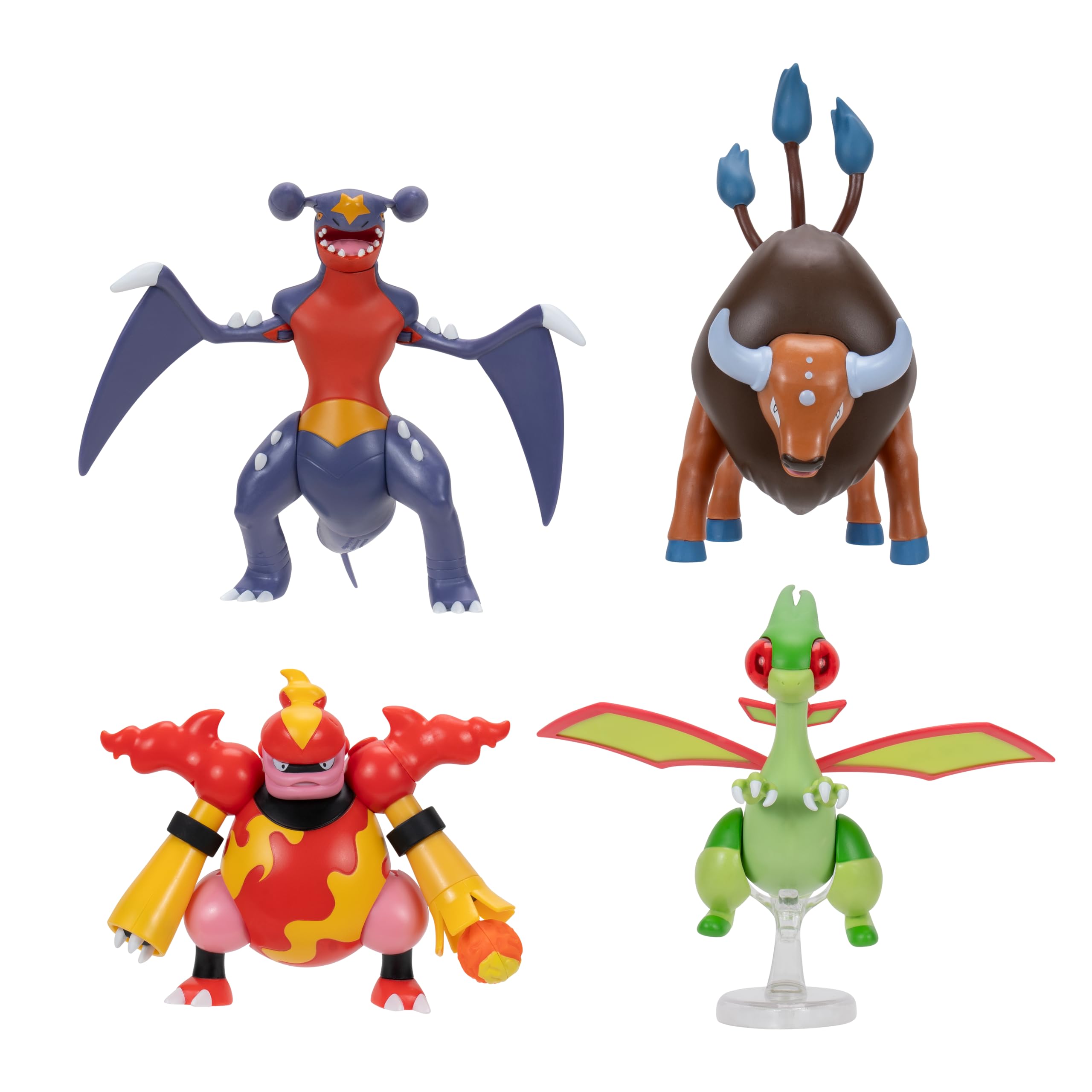 Pokémon Battle Feature Figure 4 Pack - 4.5-Inch Battle Ready Figures with Articulated Limbs 1