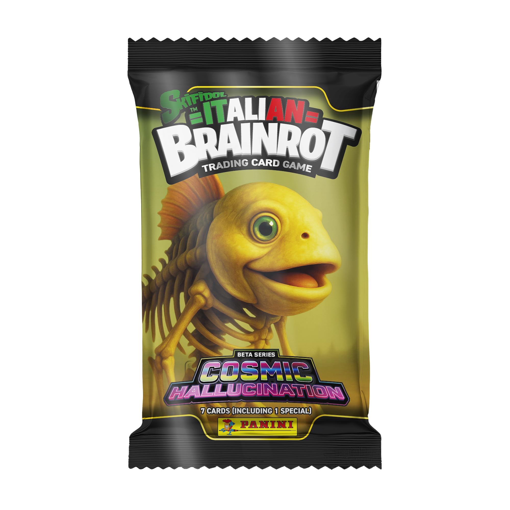 Panini Skifidol Italian Brainrot Cosmic Hallucination Trading Card Collection Multipack 4