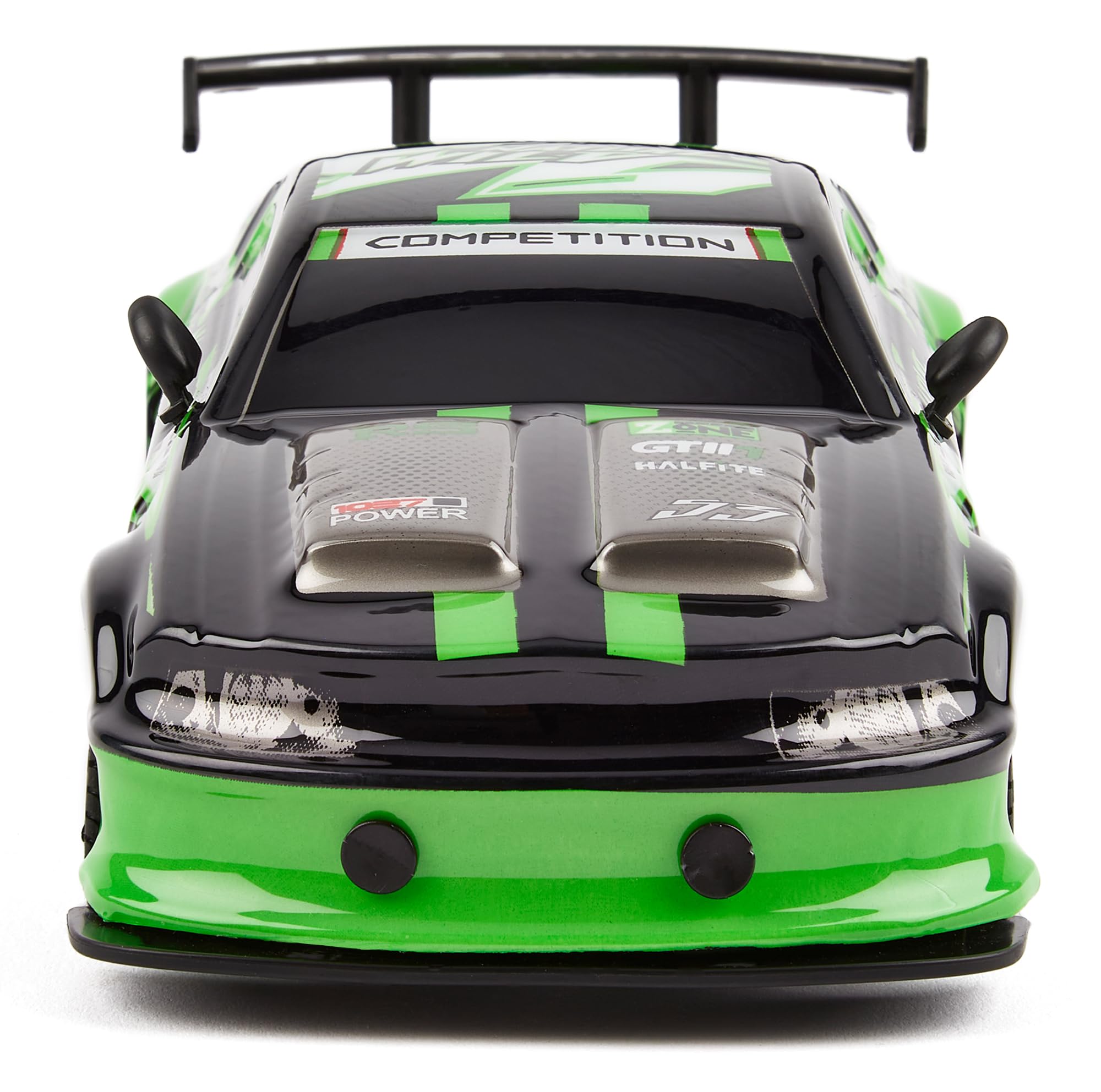 CMJ RC Cars Road Rebel Green Machine - 1:24 Scale High-Speed 2.4GHz Remote Control Racing Car 2