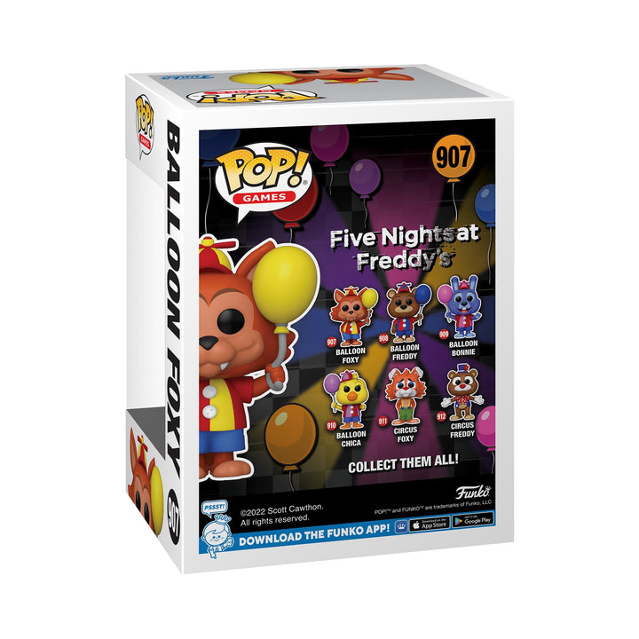Funko Pop! Games - Balloon Foxy Vinyl Figure #907 (67627)